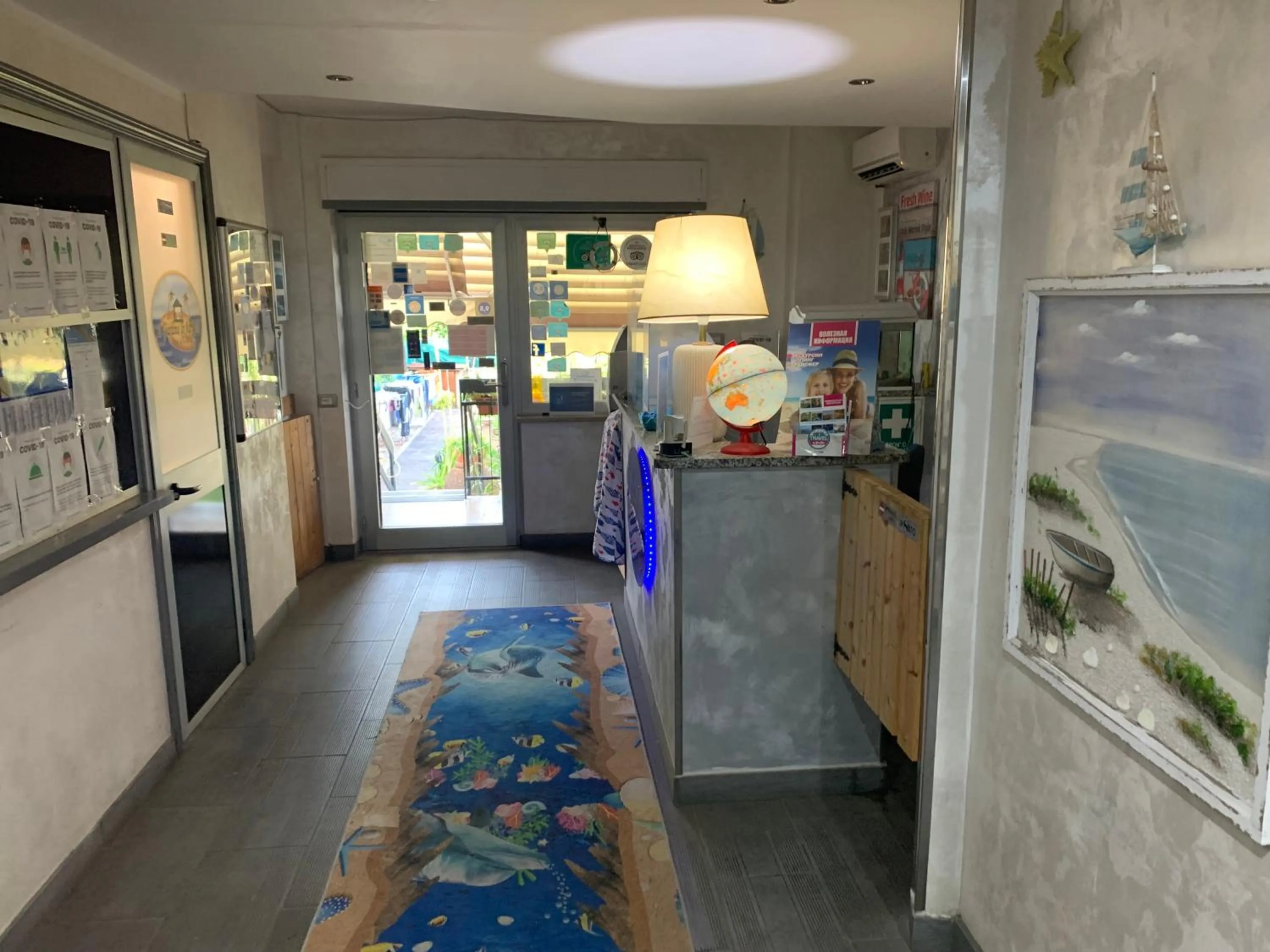 Lobby or reception in Il Giardino Di Adriana