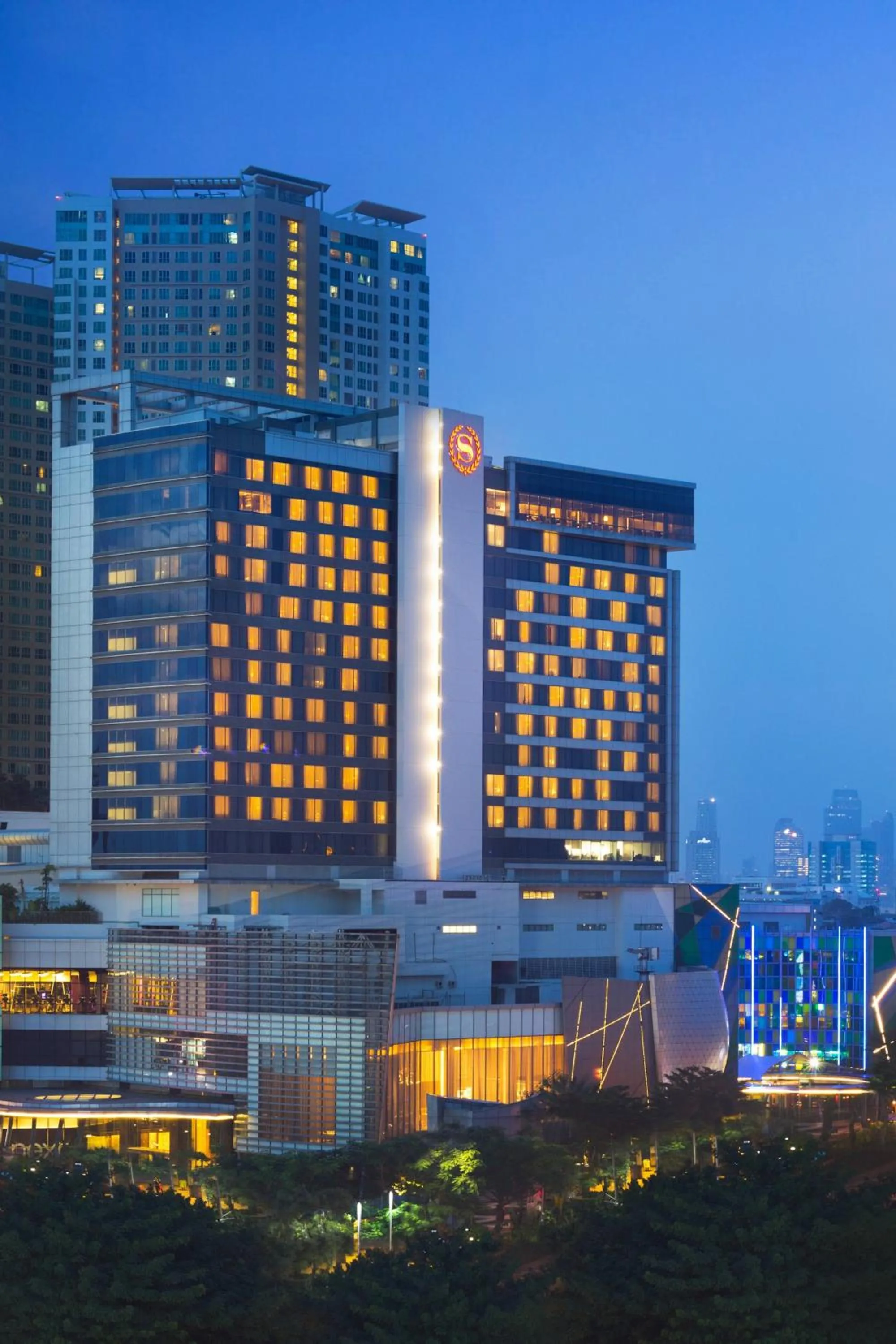 Property building in Sheraton Grand Jakarta Gandaria City Hotel