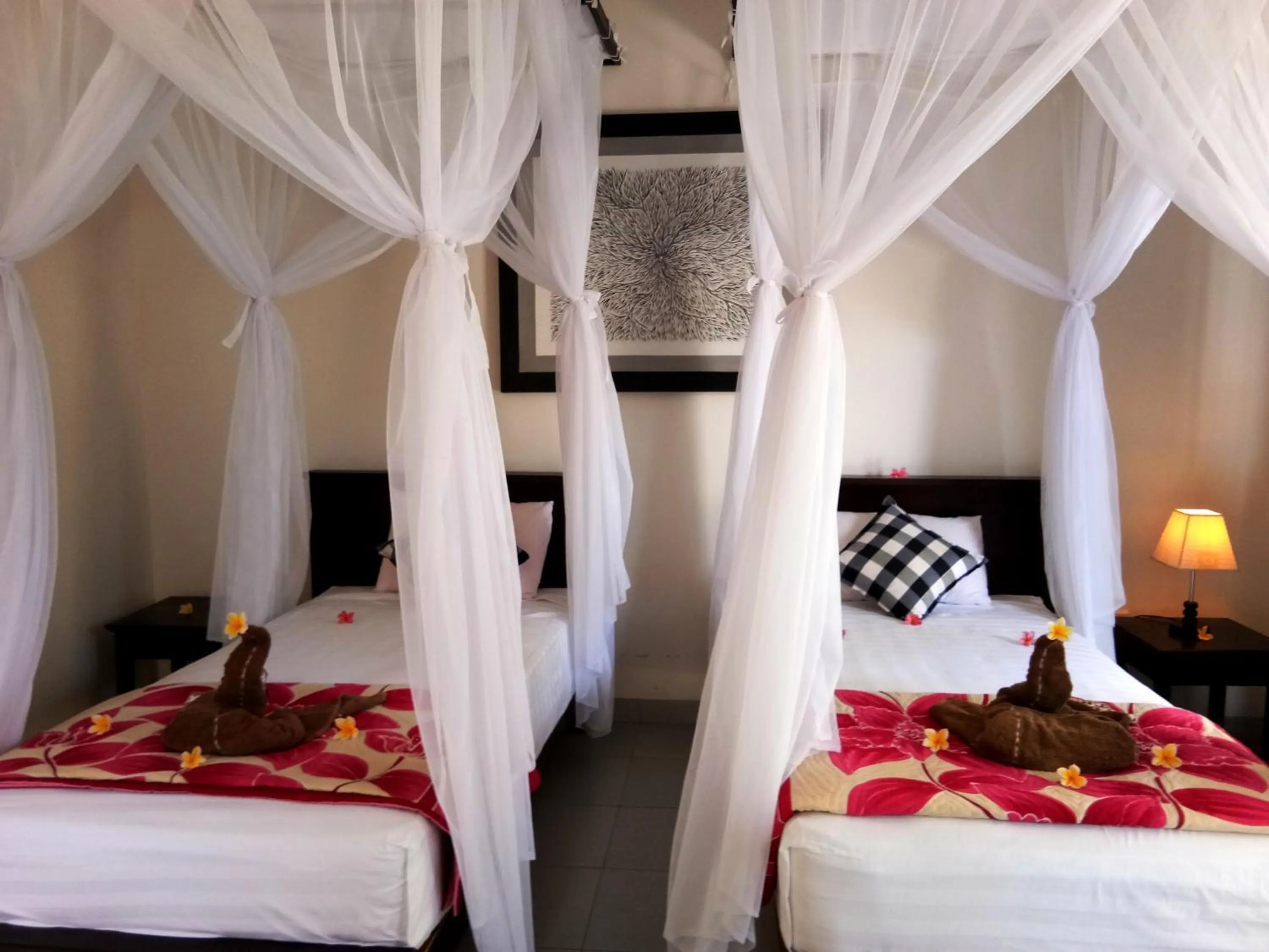 Bed in Puri Batu Inn