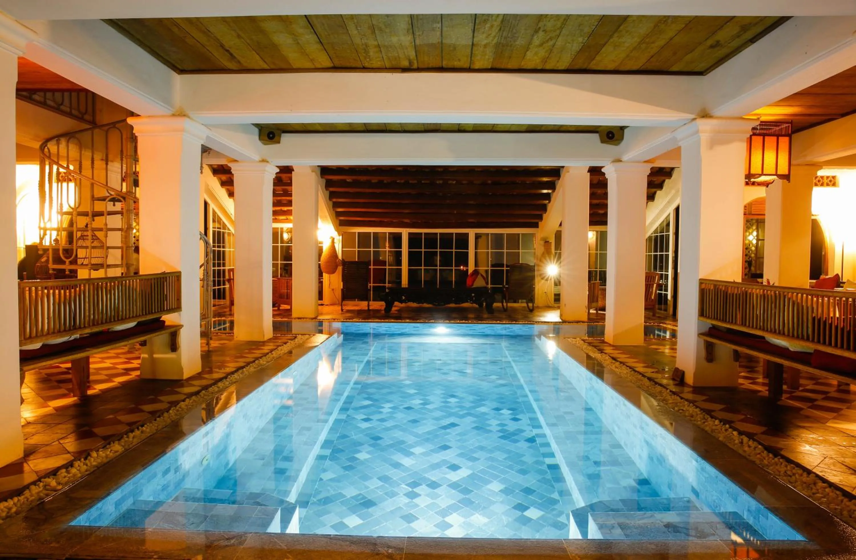 Swimming pool in Villa Louise Hue Beach Boutique Hotel