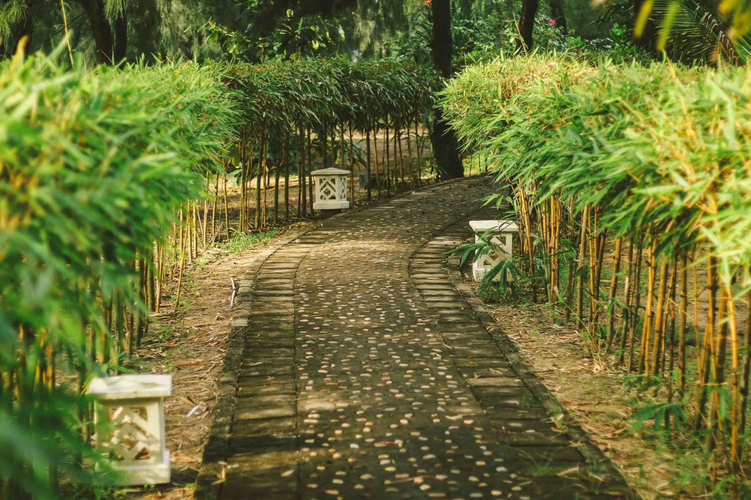 Facade/entrance in Villa Louise Hue Beach Boutique Hotel