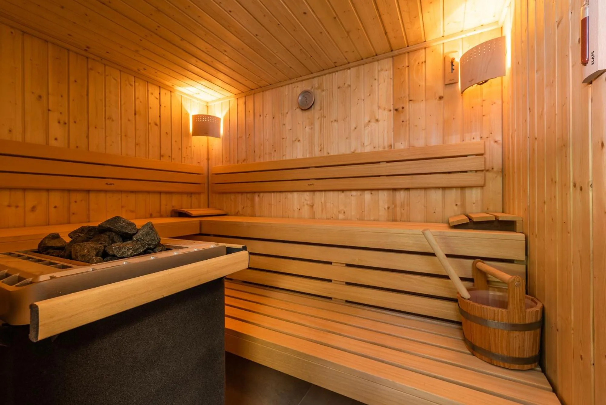 Sauna in Petit Palais Platres Boutique Hotel
