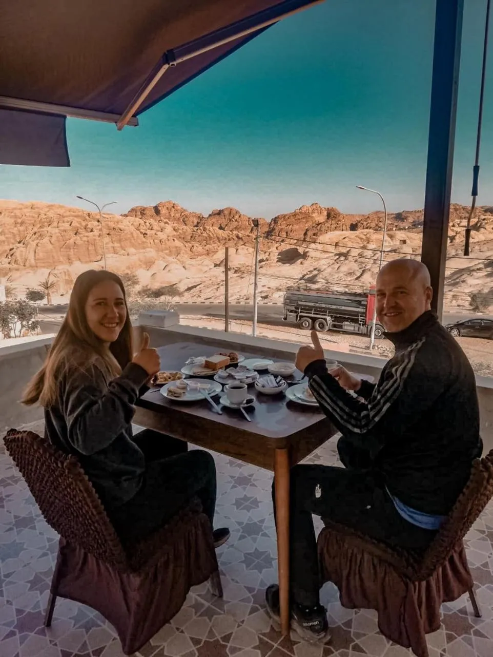 Restaurant/places to eat in Petra Jewel Hotel