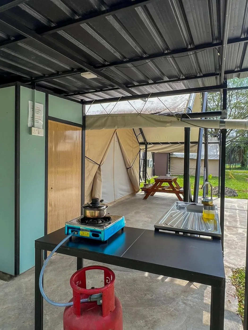 Area and facilities in Glamping at Xscape Tambun