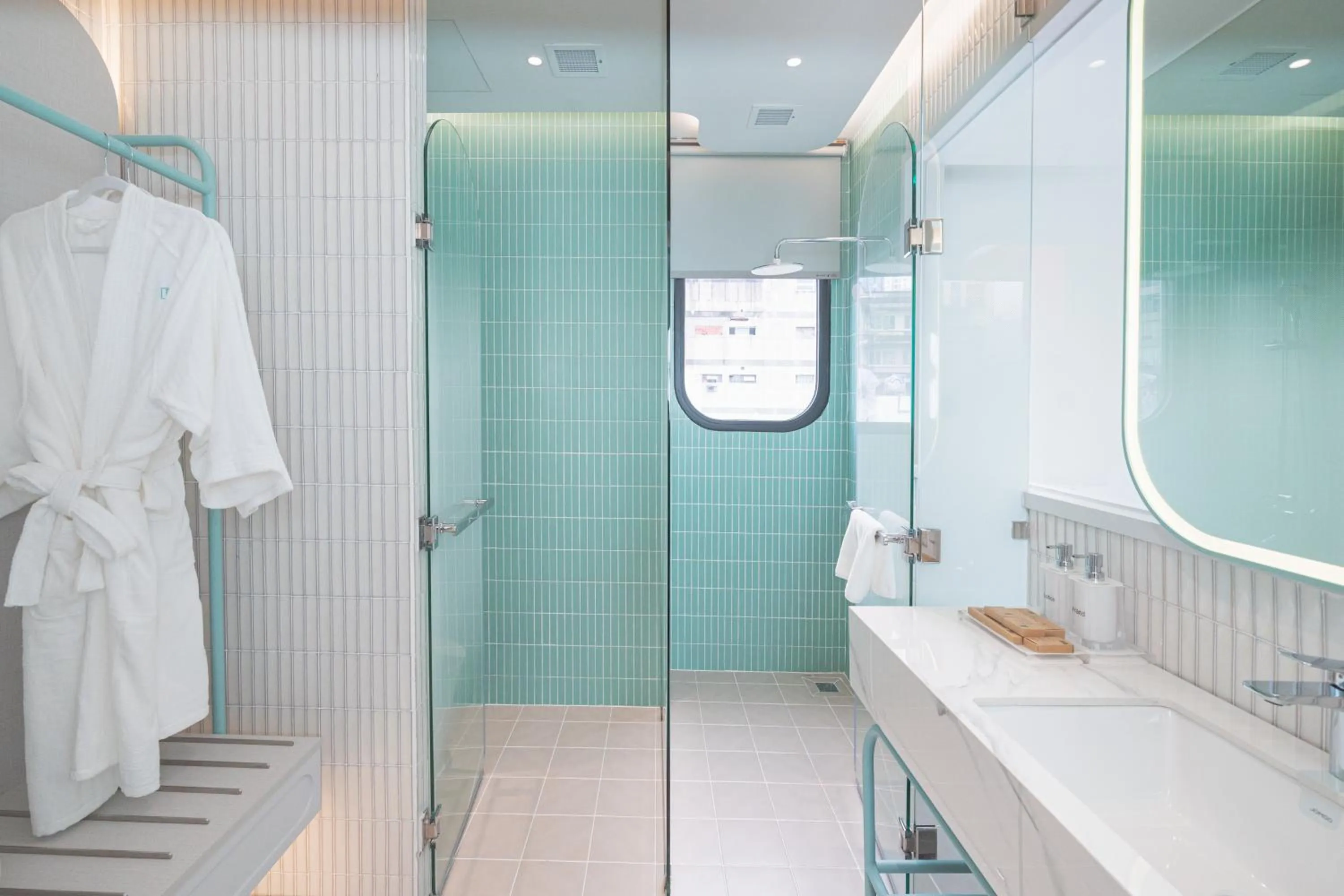 Bathroom in IconSphere Hotel