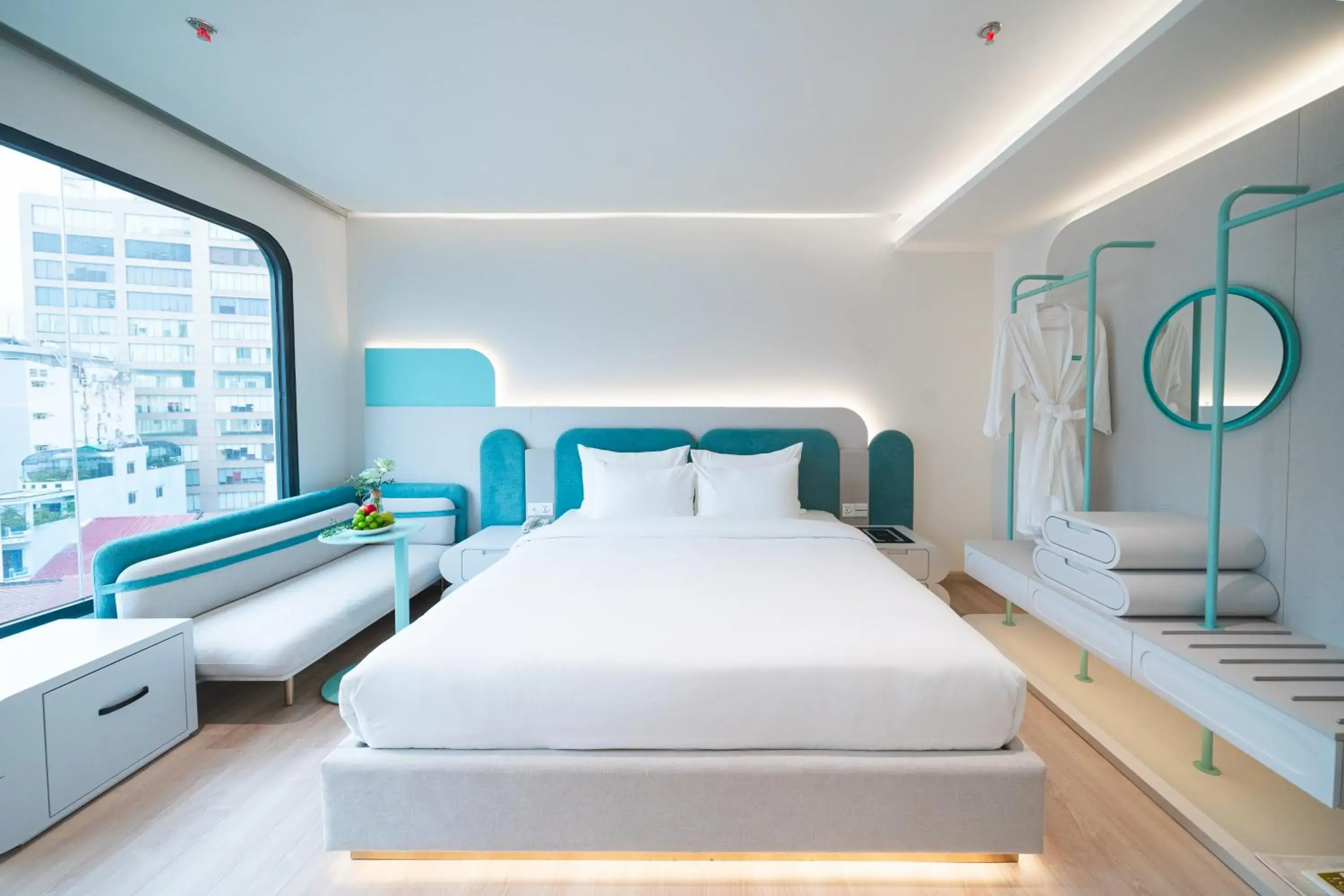 Deluxe Double with Window + Free Mini-bar in IconSphere Hotel Deluxe Double with Window + Free Mini-bar in IconSphere Hotel