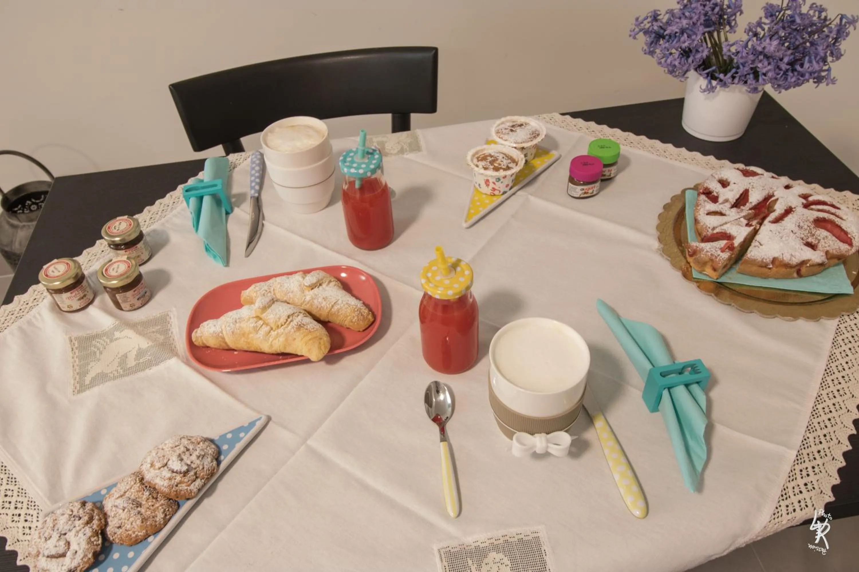 Continental breakfast in B&B Mar del Plata