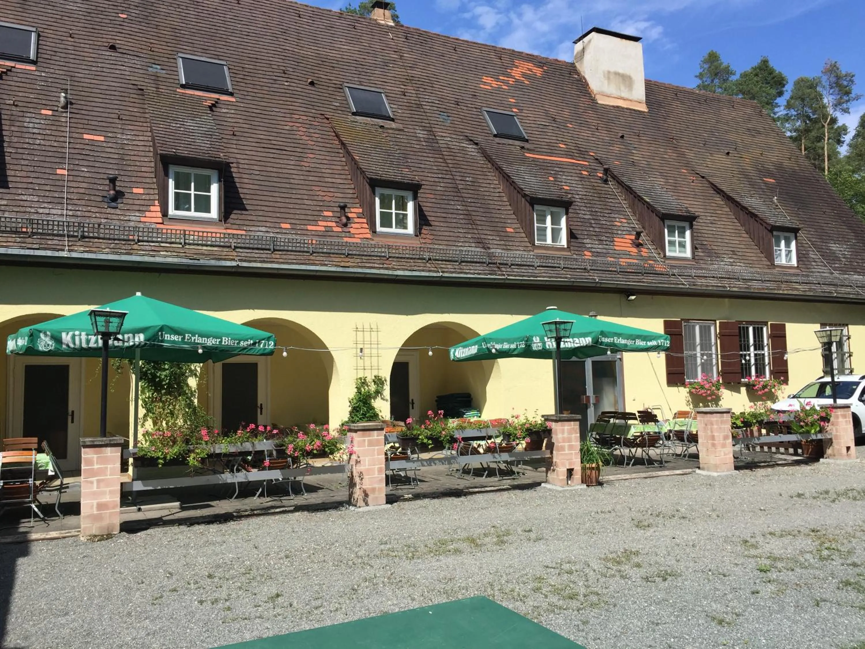 Patio in Jugendhotel Nürnberg