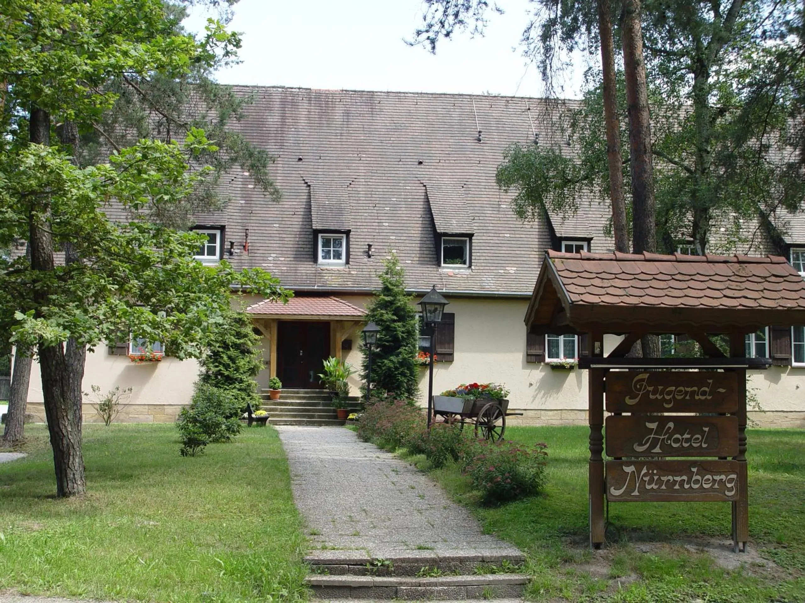 Facade/entrance in Jugendhotel Nürnberg