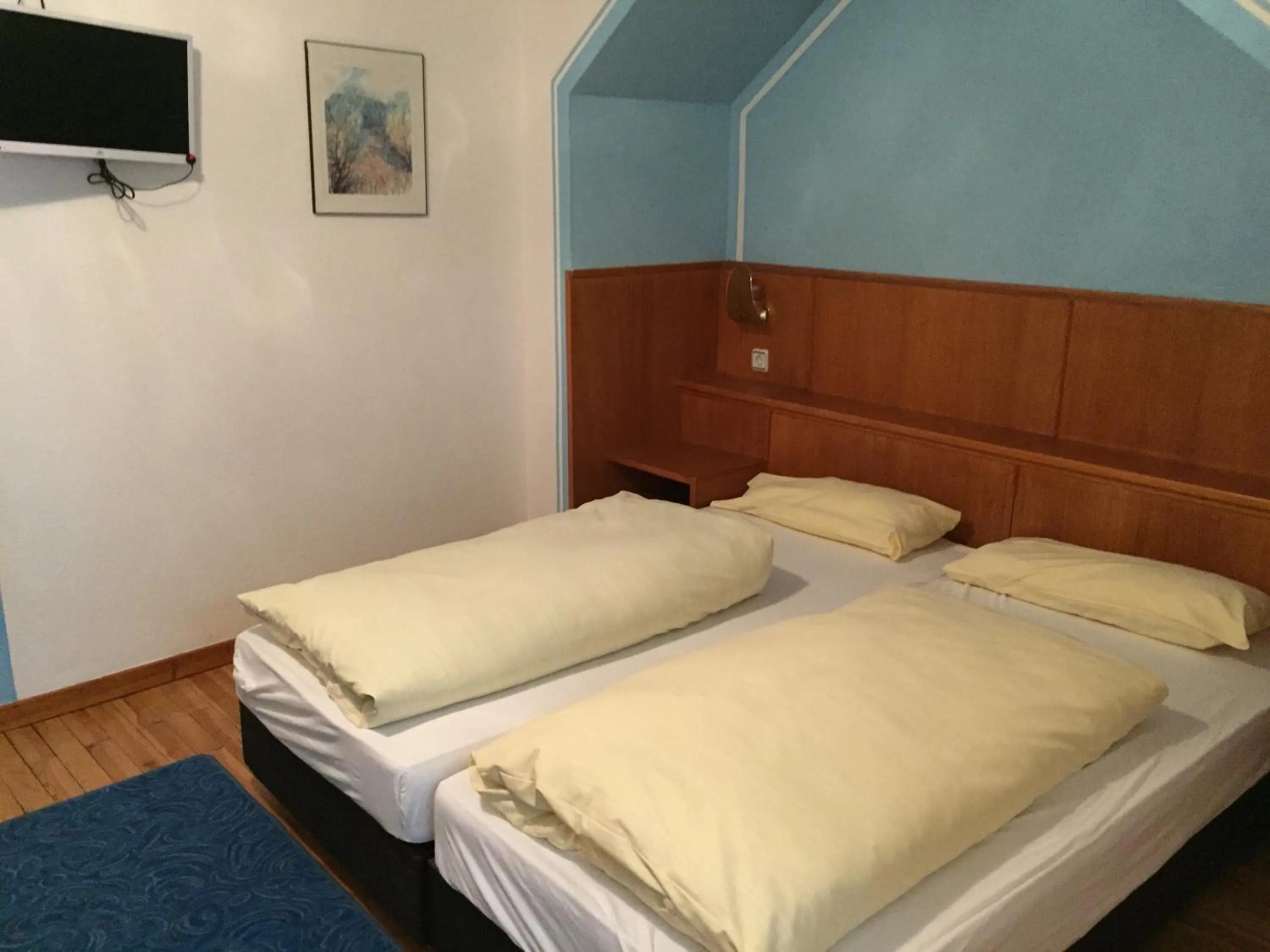 Bed in Jugendhotel Nürnberg