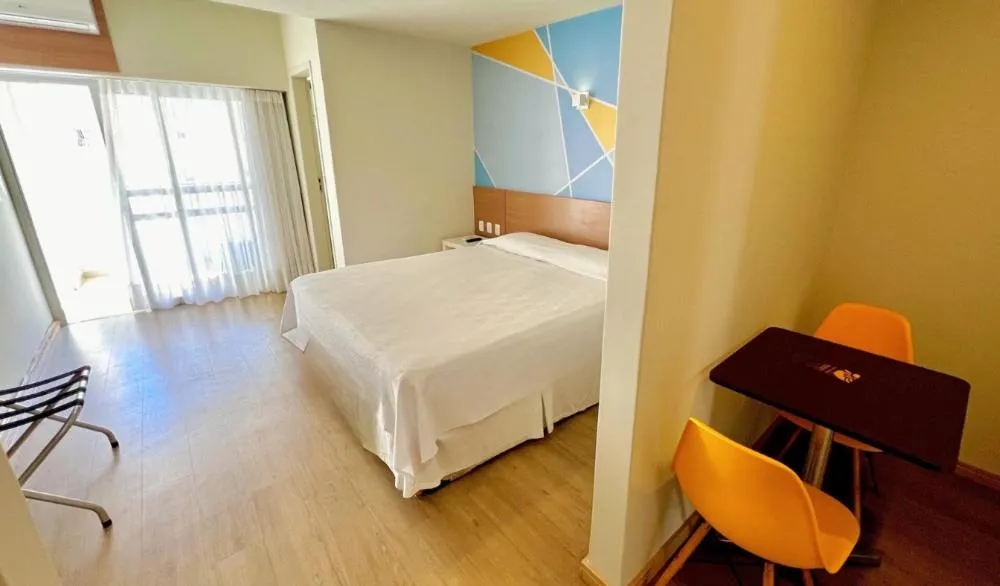 Bed in Hotel Atlântico