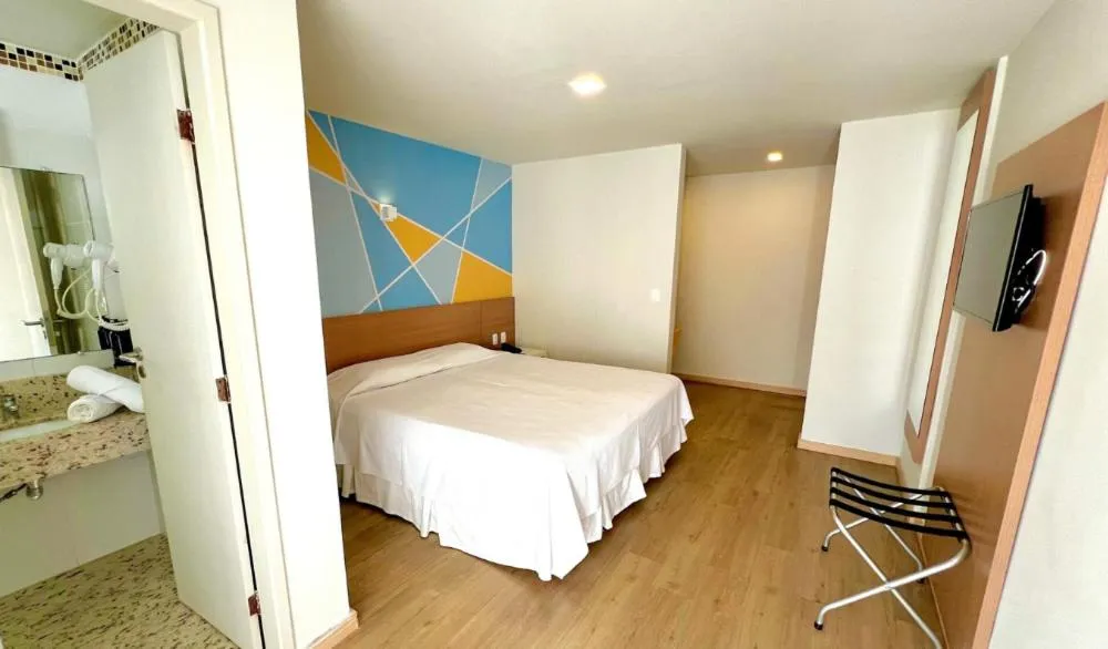 Bed in Hotel Atlântico