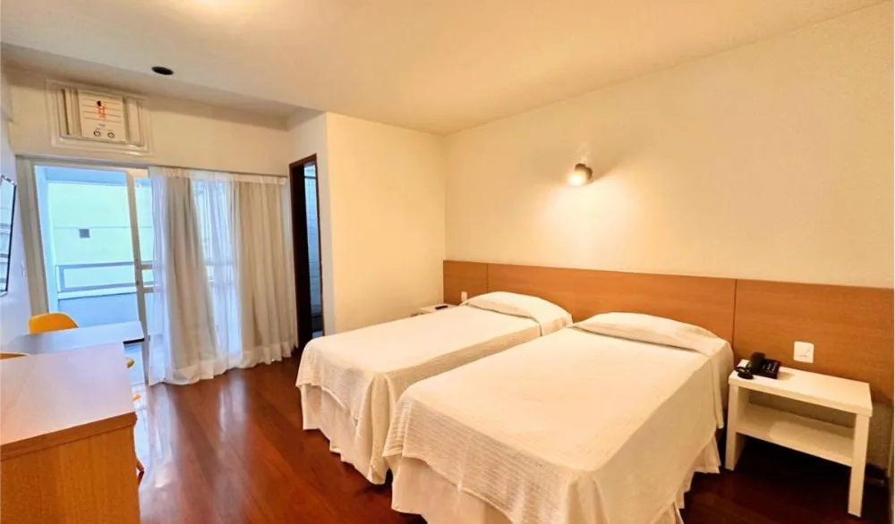 Bed in Hotel Atlântico