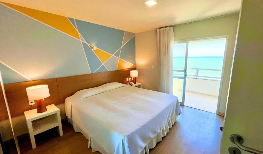 Bed in Hotel Atlântico