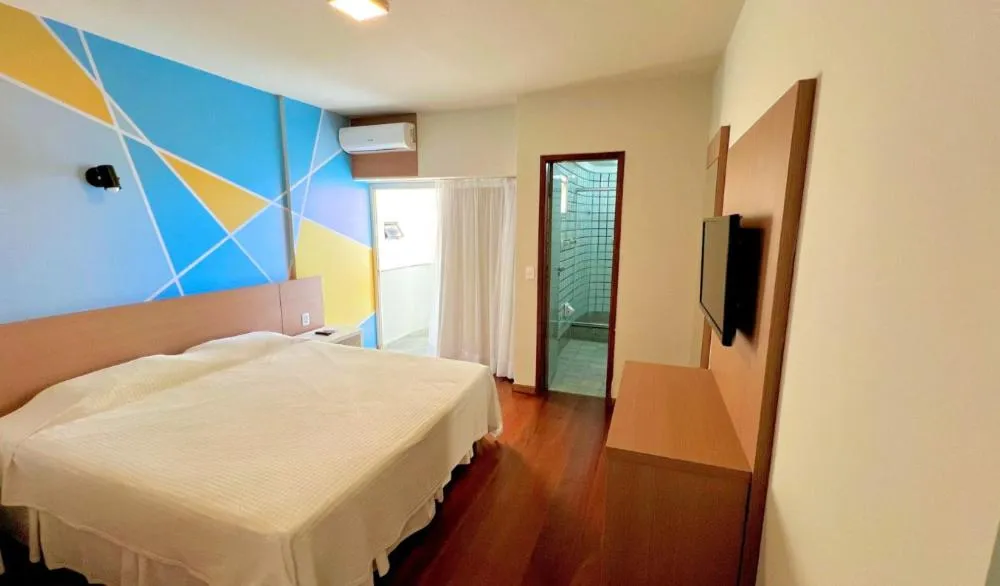 Bed in Hotel Atlântico