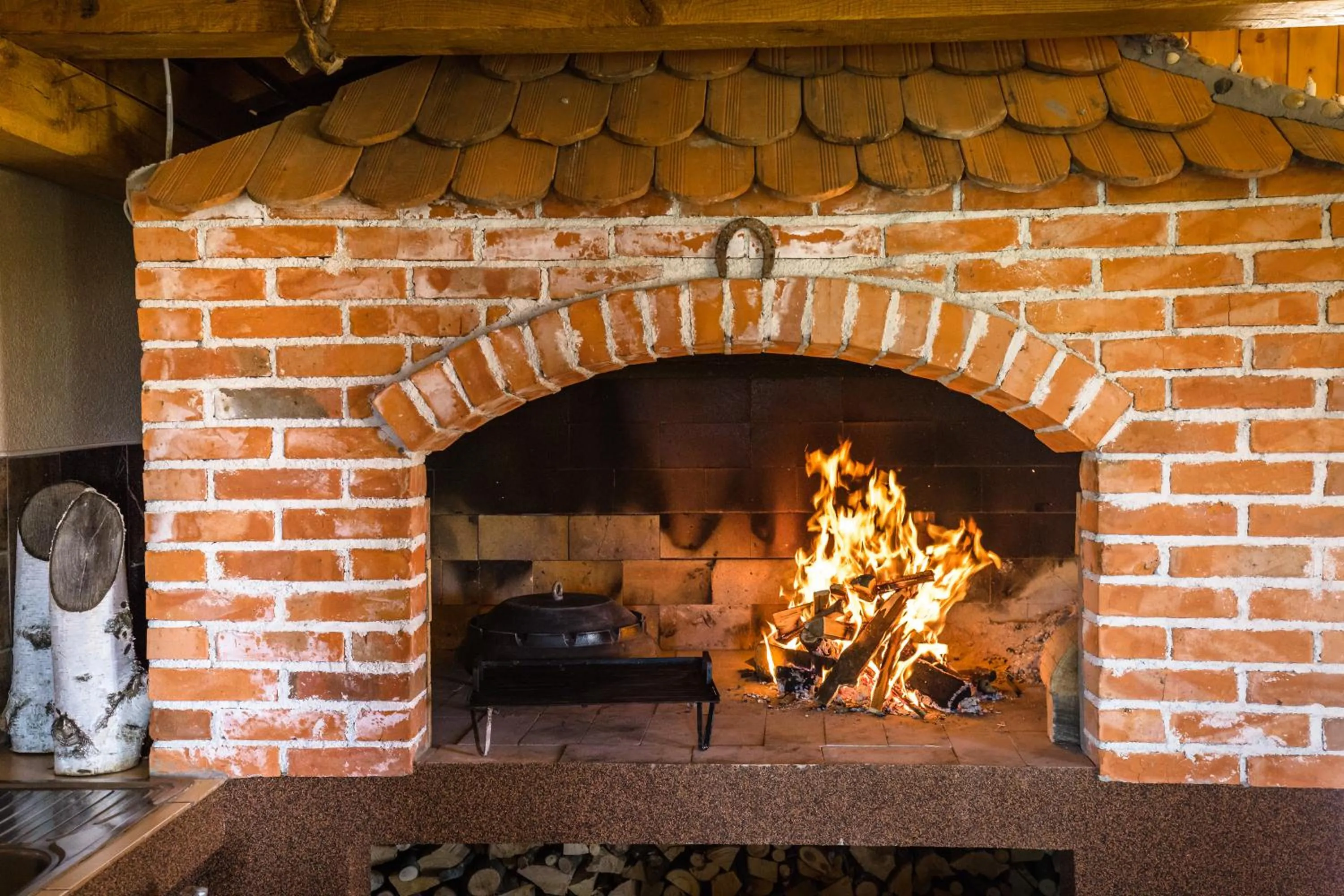 BBQ facilities in House Marijana