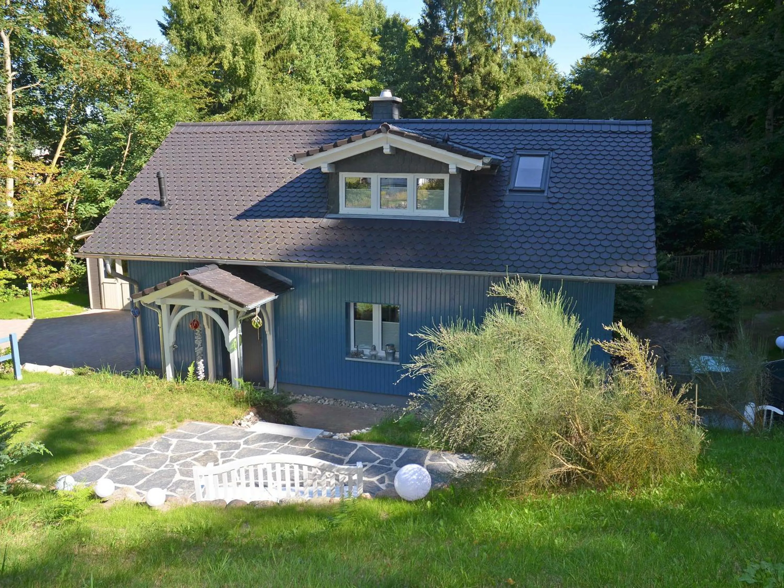 Blaues Strandhaus Sellin
