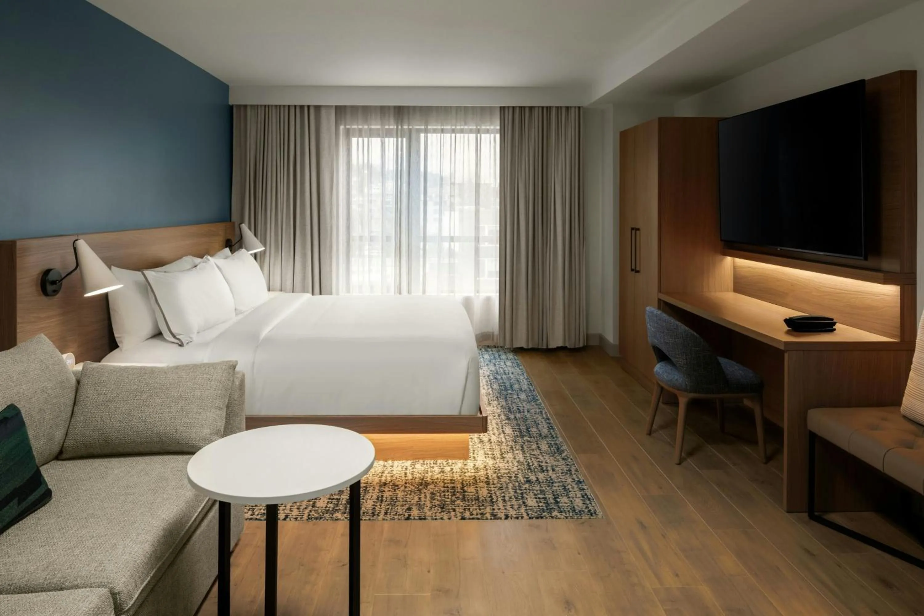 Photo of the whole room, Bed in Element Seattle Downtown