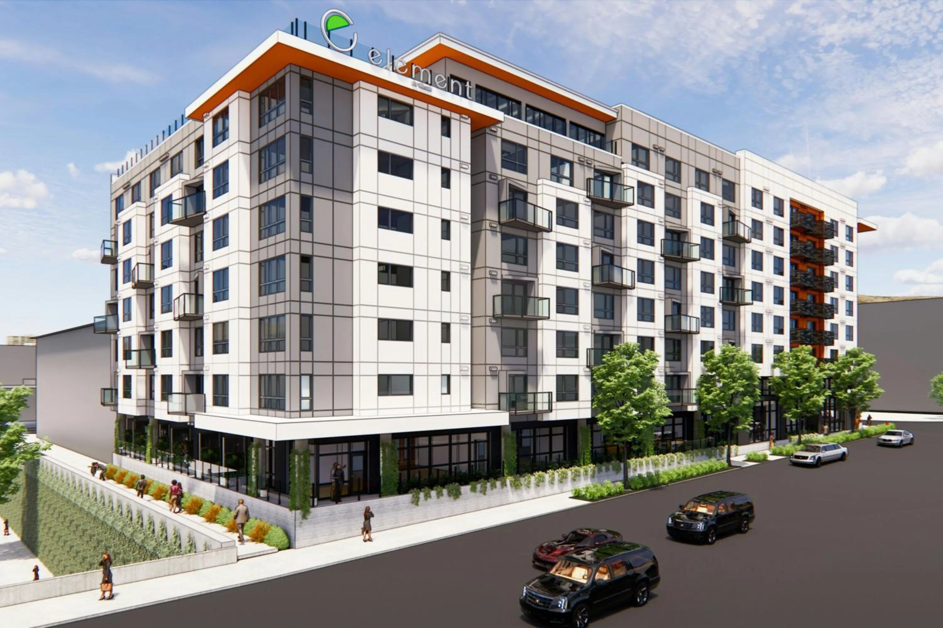 Property building in Element Seattle Downtown