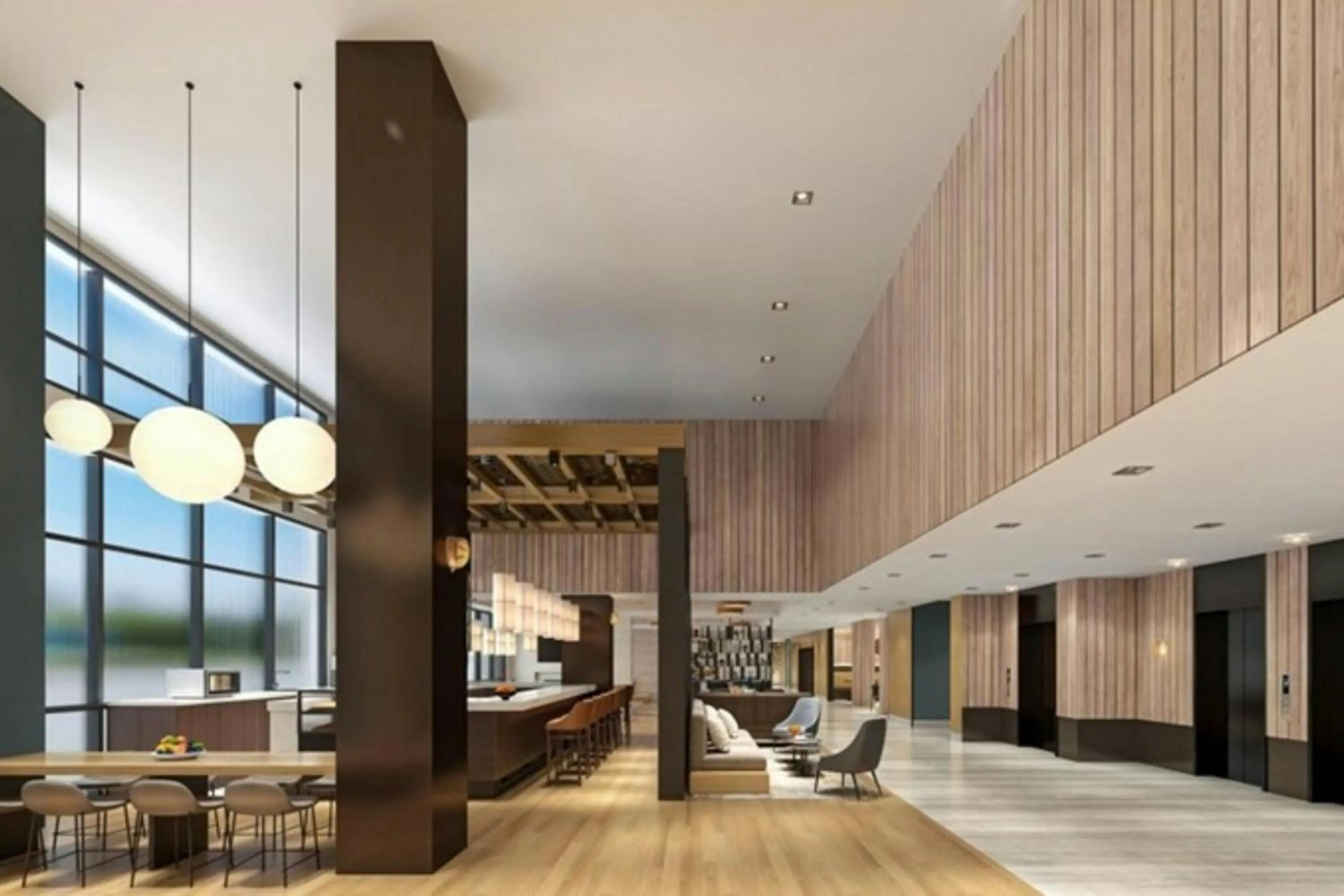 Lobby or reception in Element Seattle Downtown