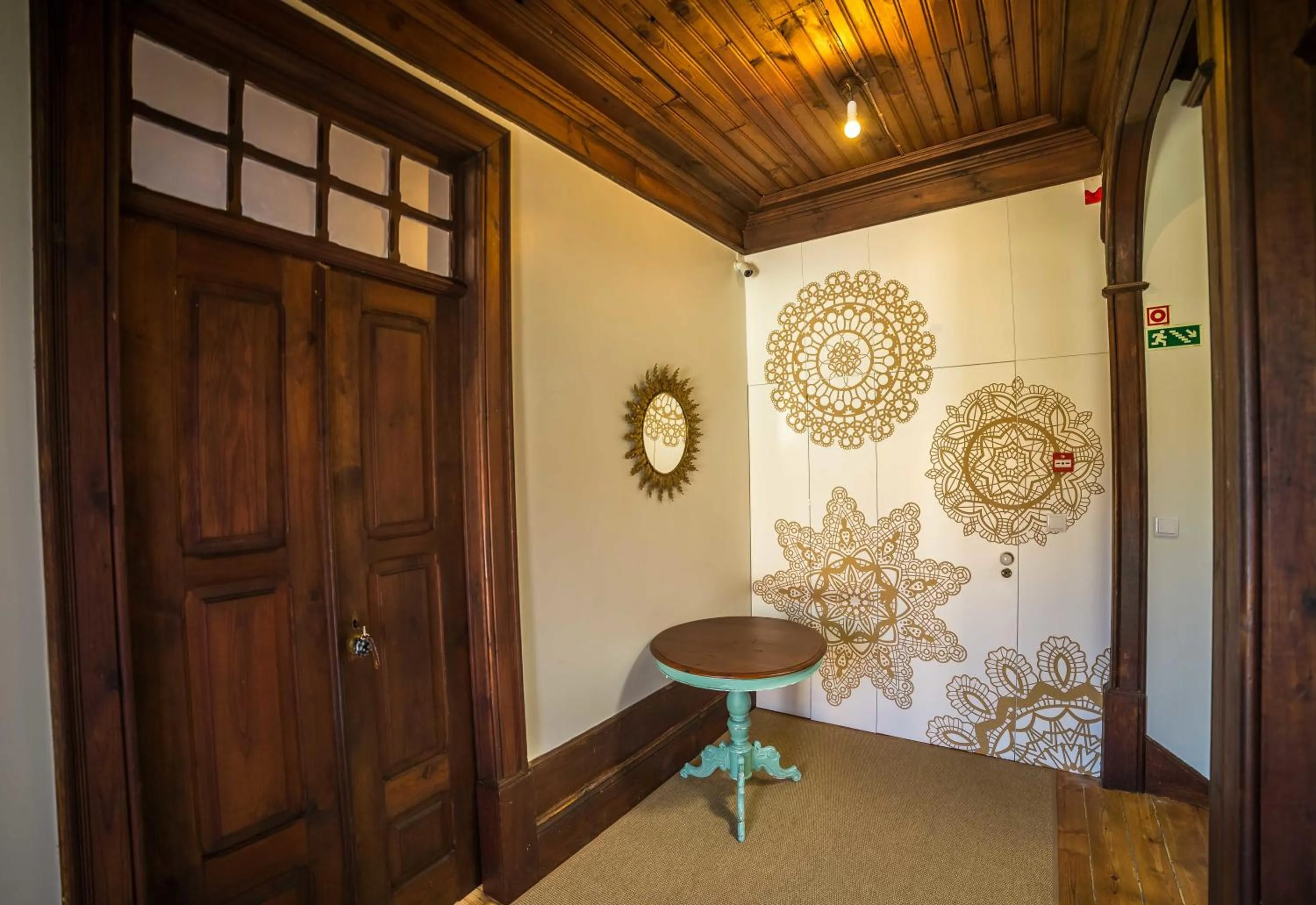 Decorative detail, Bed in Casa com Historia