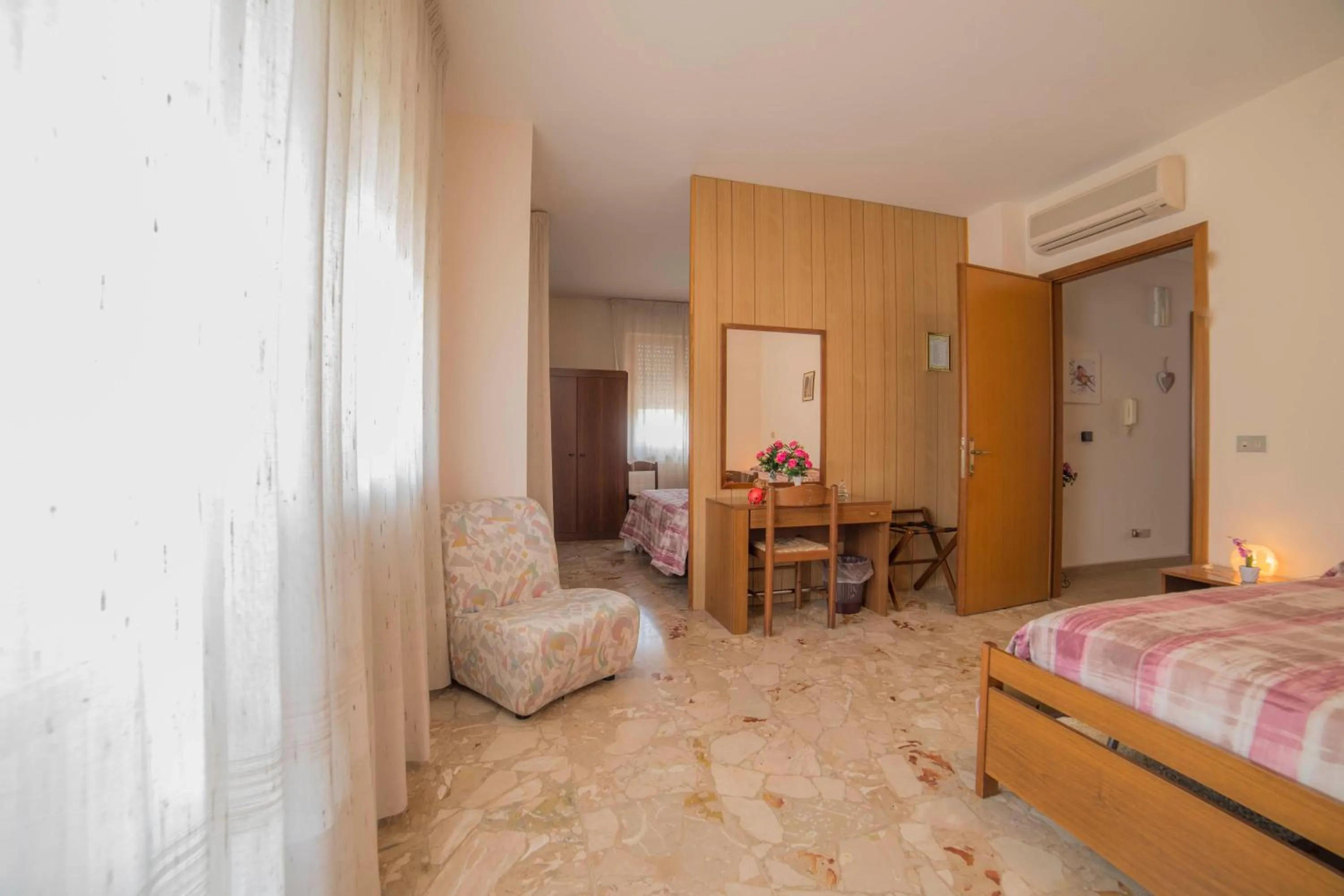 Bed in Hotel Santa Maria