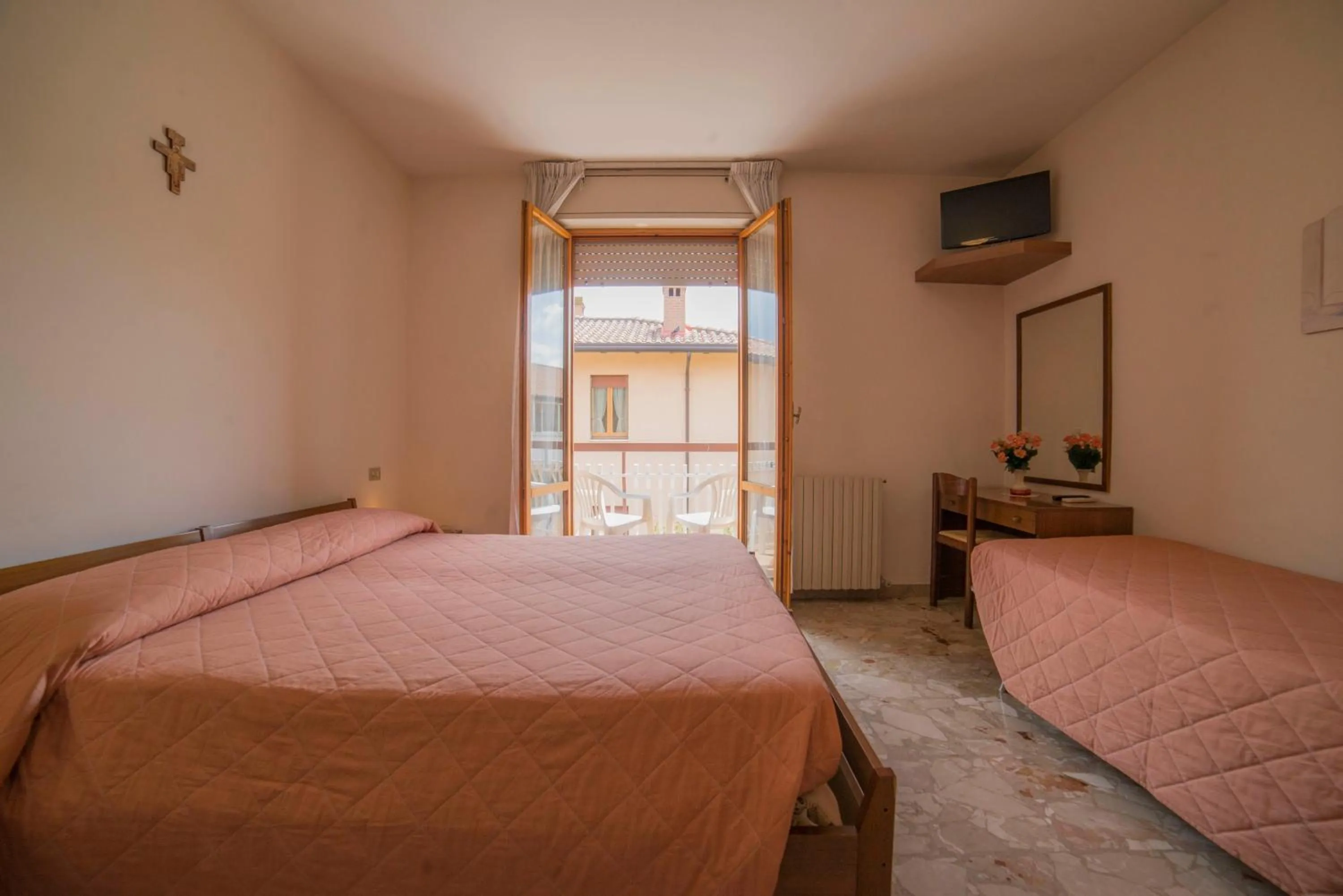 Bed in Hotel Santa Maria