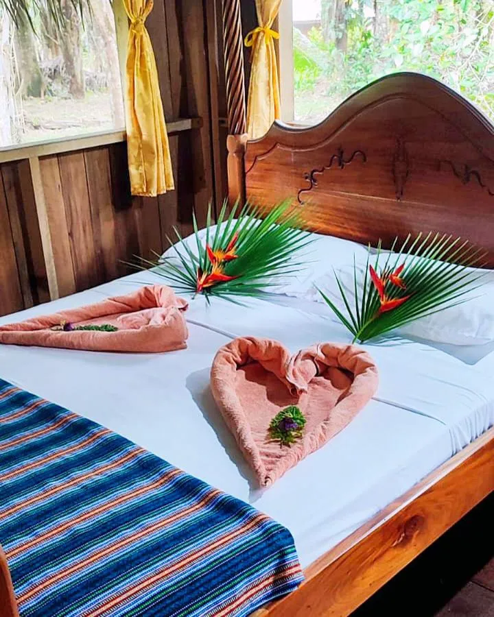 Bed in Sun Creek Lodge