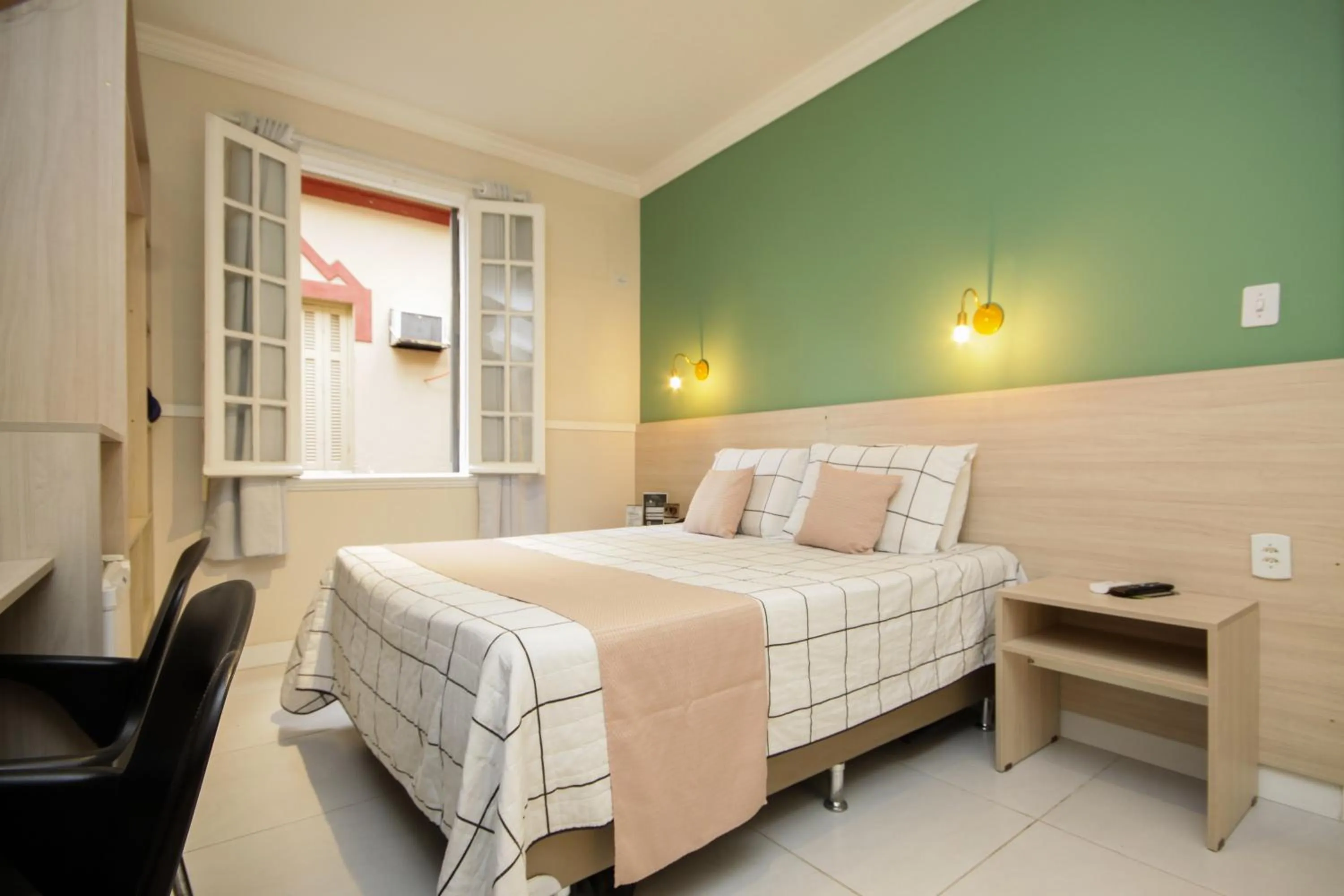 Bed in Hotel Itamarati Centro-República