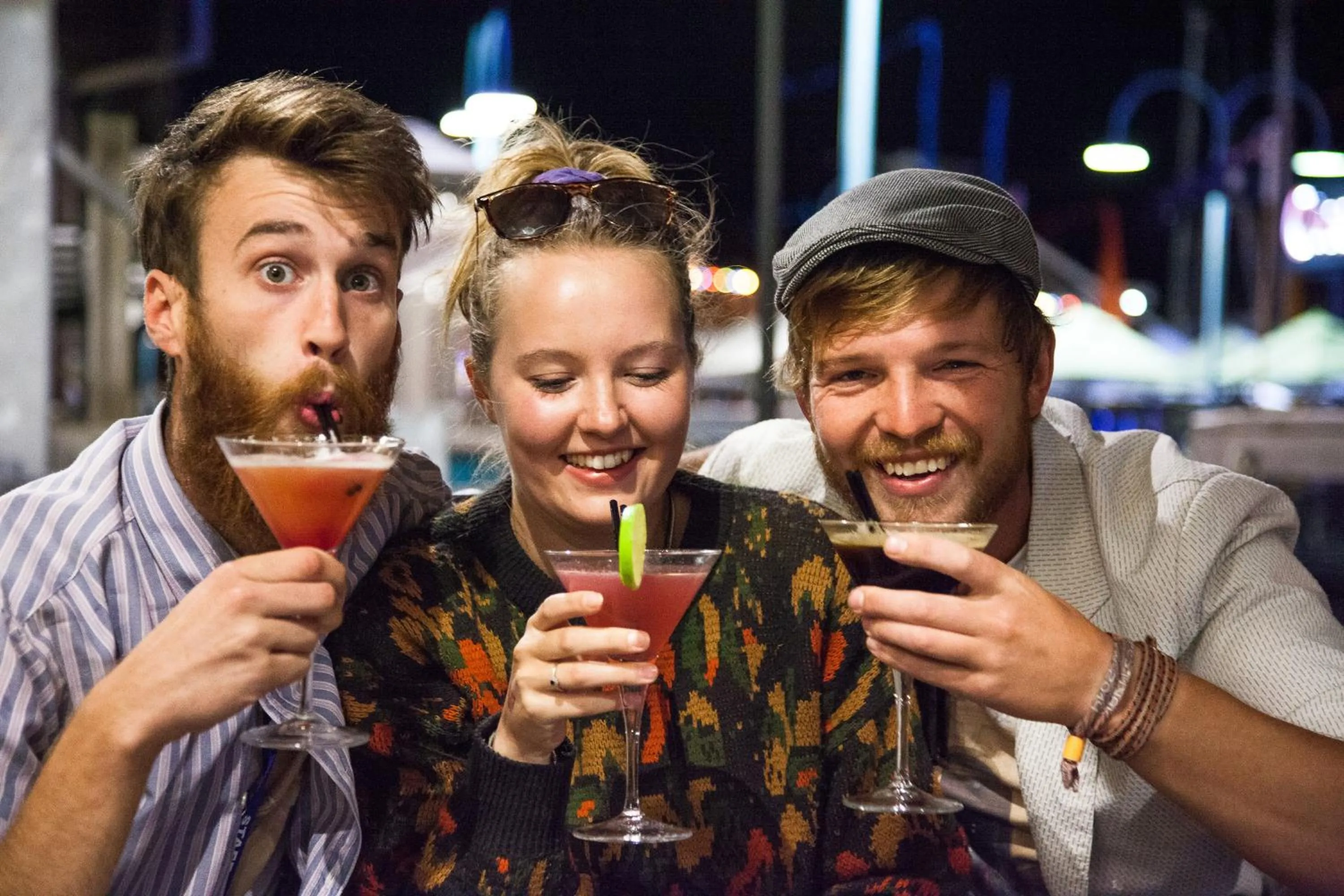 Alcoholic drinks in Fremantle Hostel