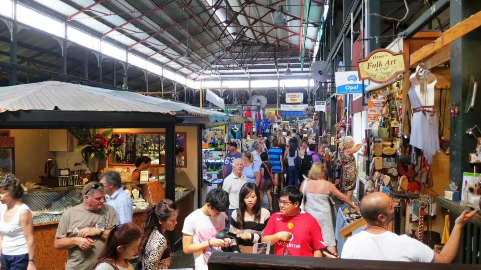 Nearby landmark in Fremantle Hostel
