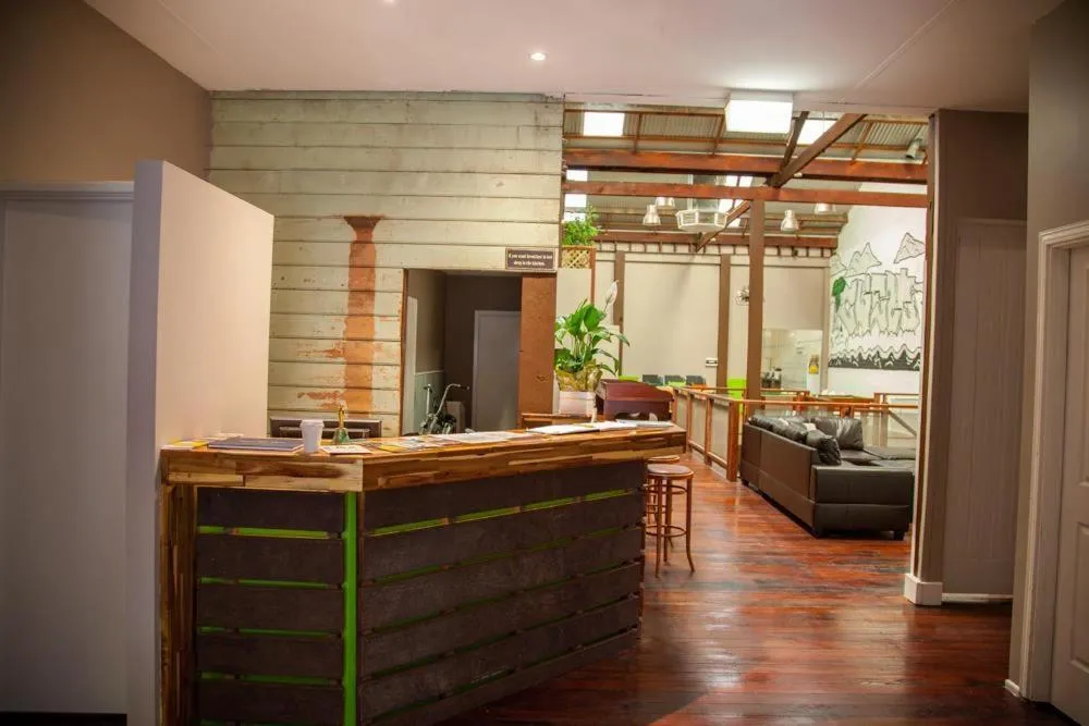 Lobby or reception in Fremantle Hostel