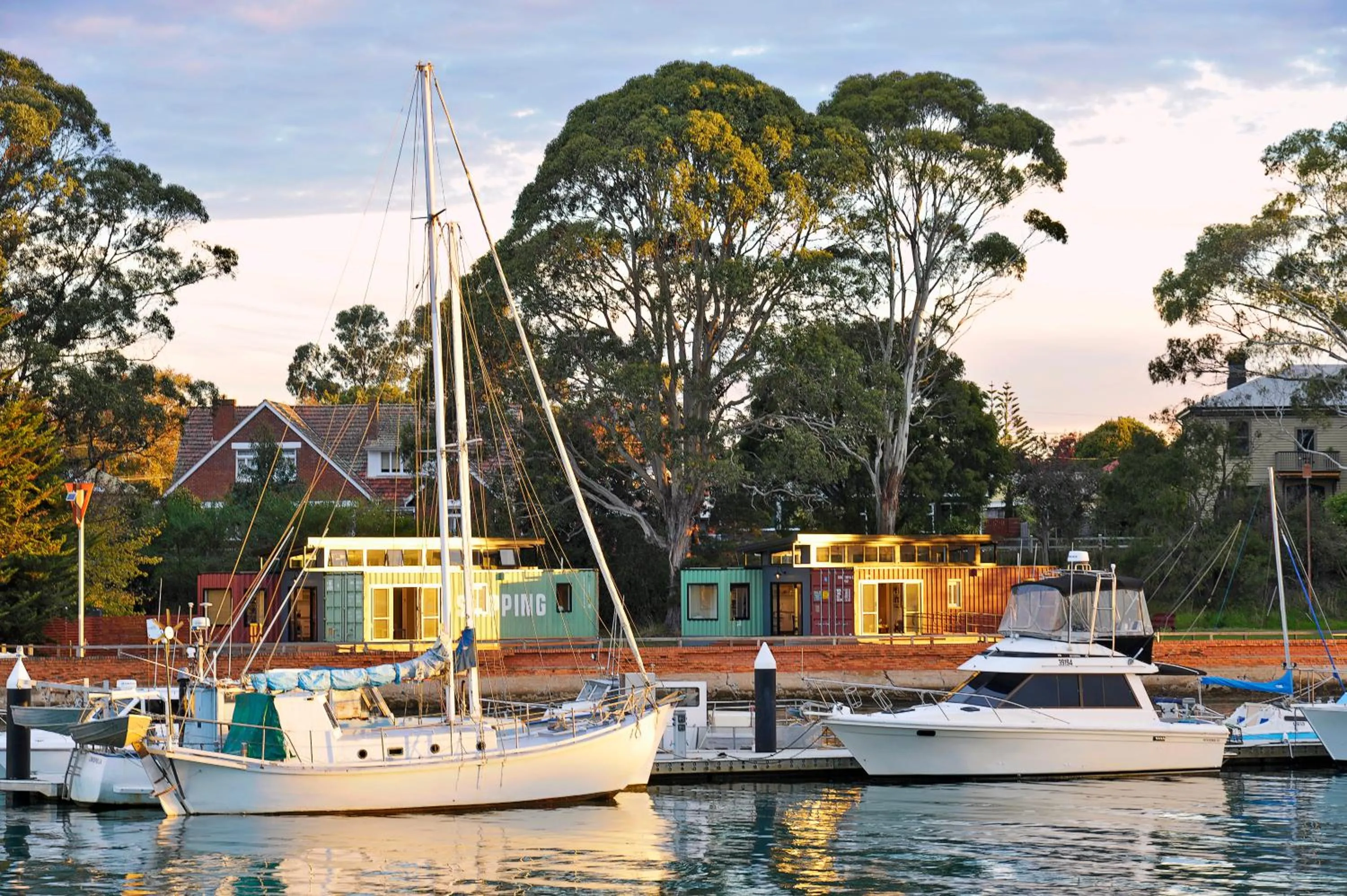 Sunrise in Coastal Pods Wynyard