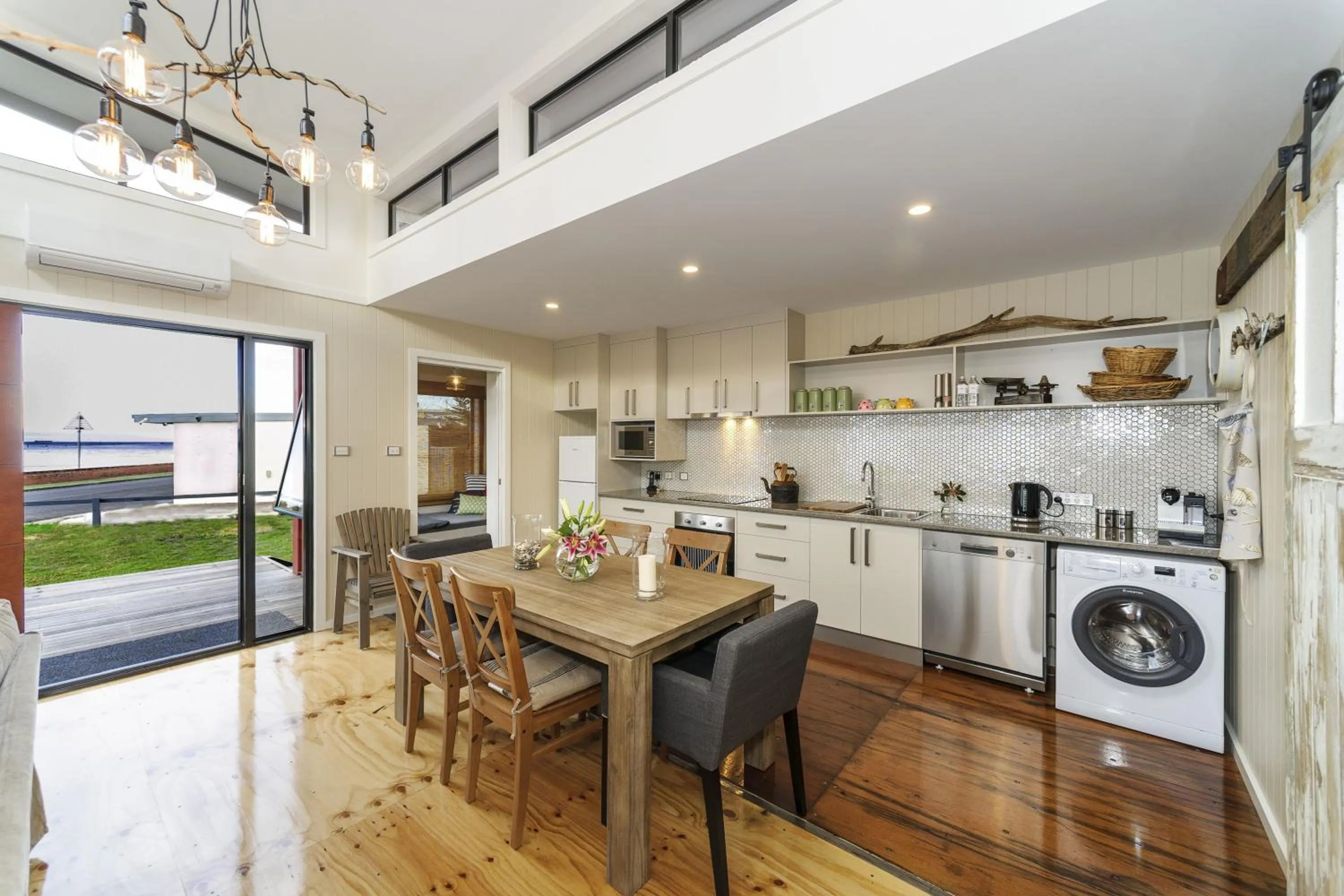 Kitchen or kitchenette in Coastal Pods Wynyard