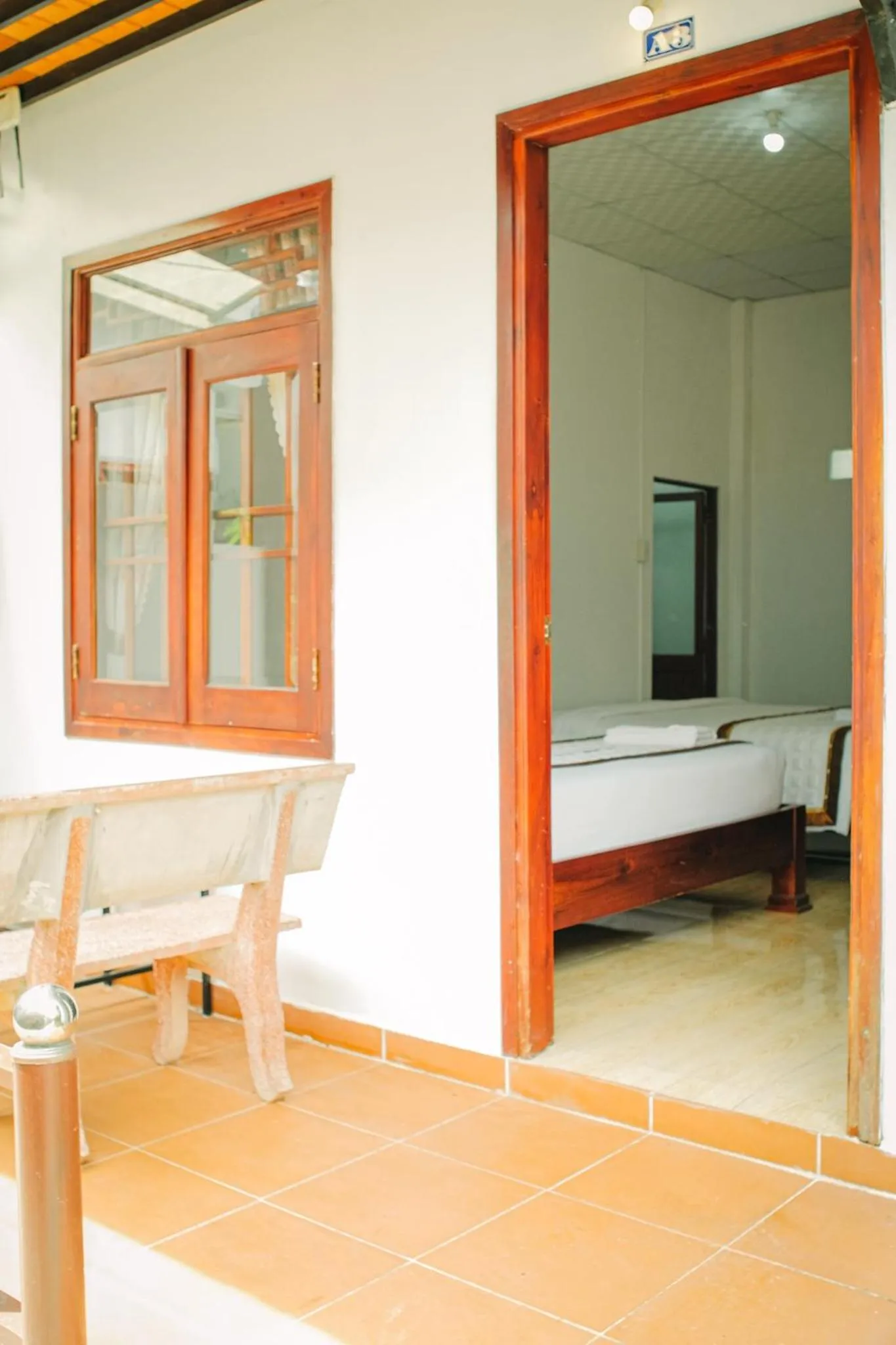 Balcony/Terrace in Ngoc Qui Bungalow