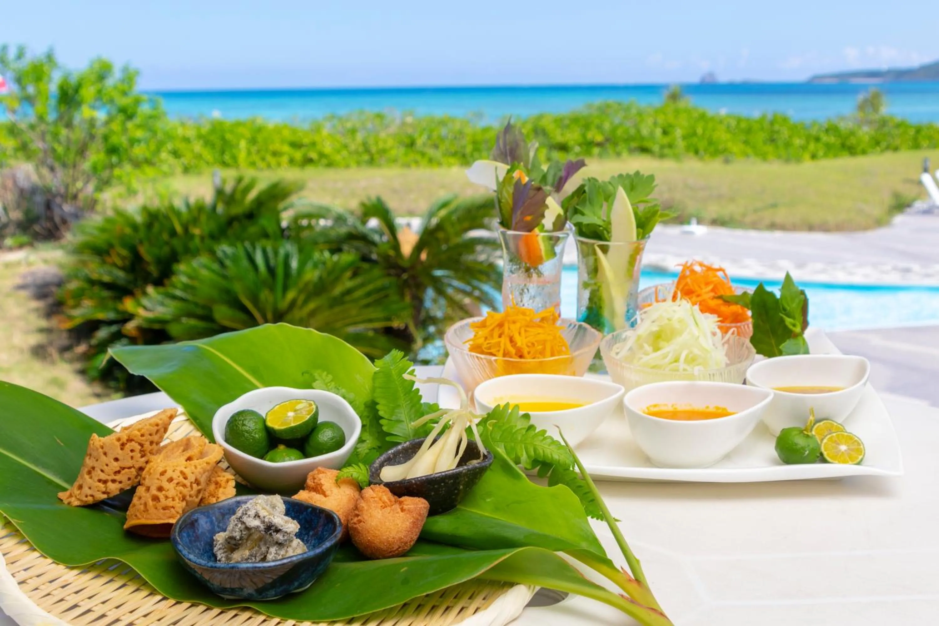 Food in EN RESORT Kumejima EEF Beach Hotel