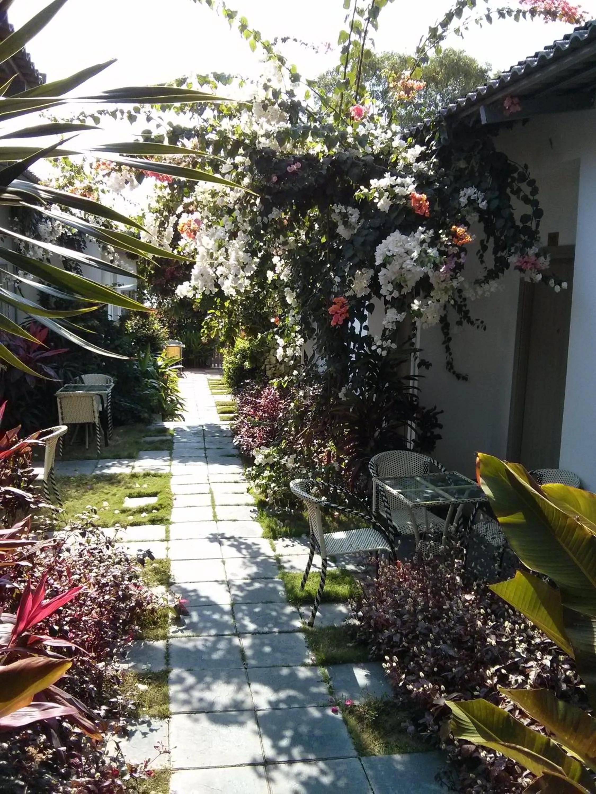 Garden view in Sunshine Bungalow