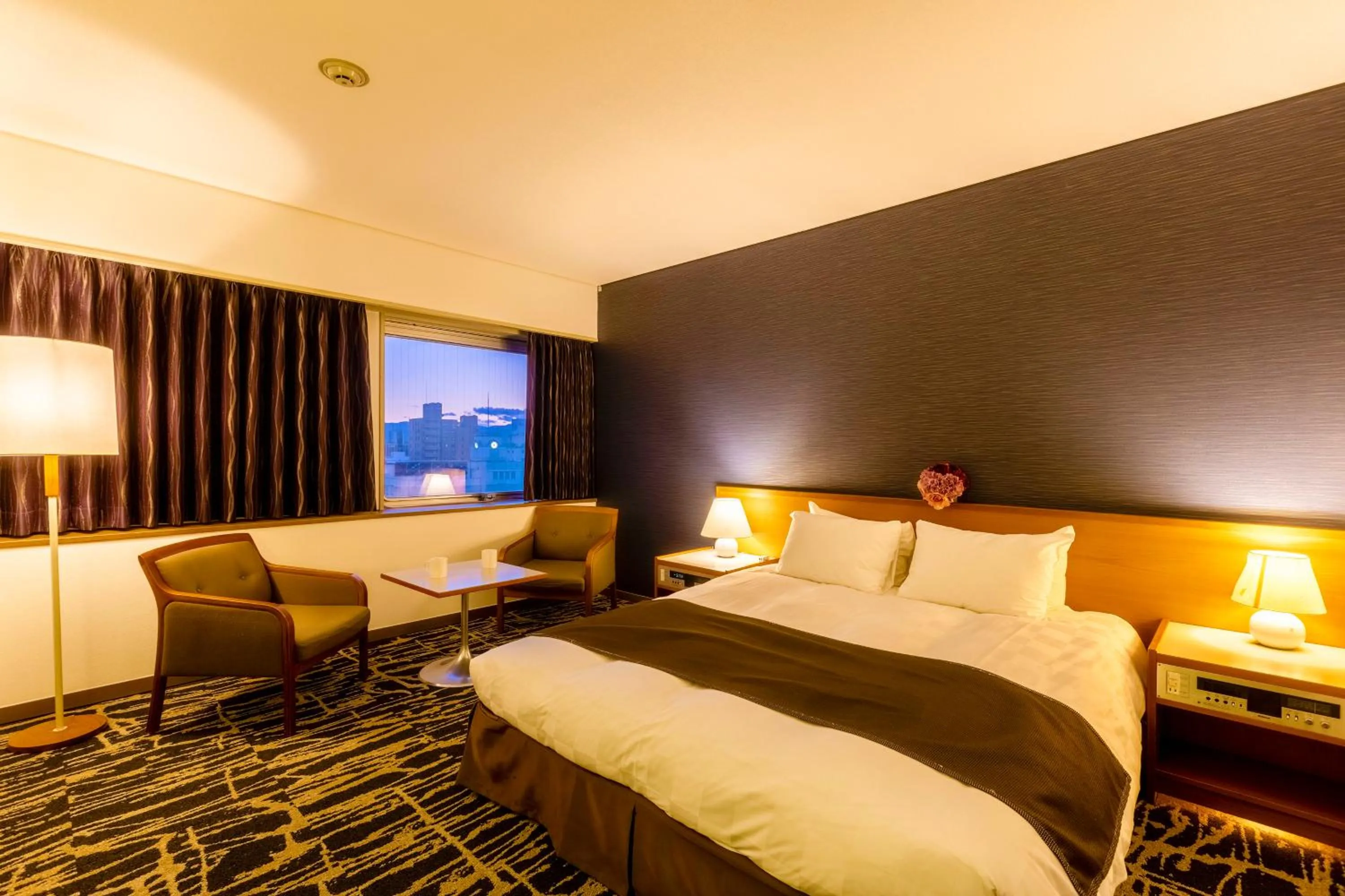 Photo of the whole room, Bed in Yamagata Grand Hotel