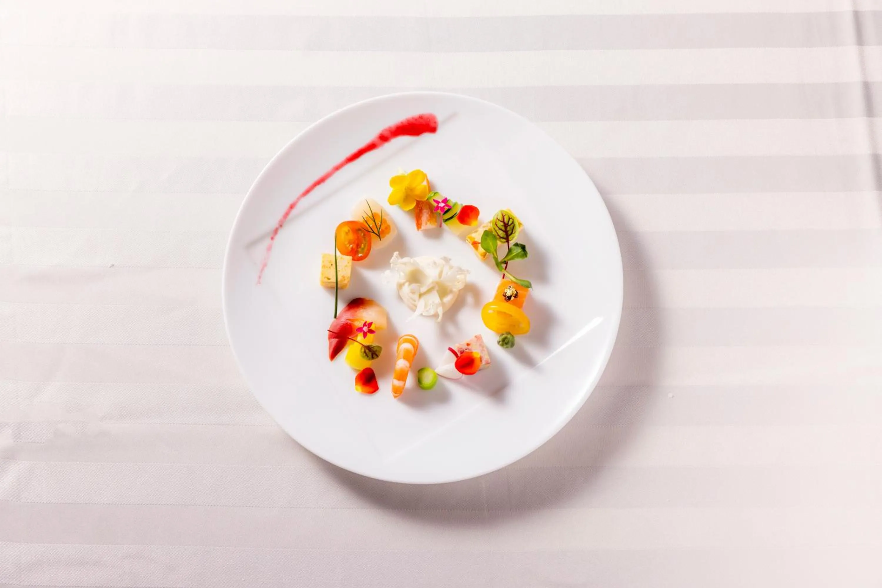 Dinner in Yamagata Grand Hotel