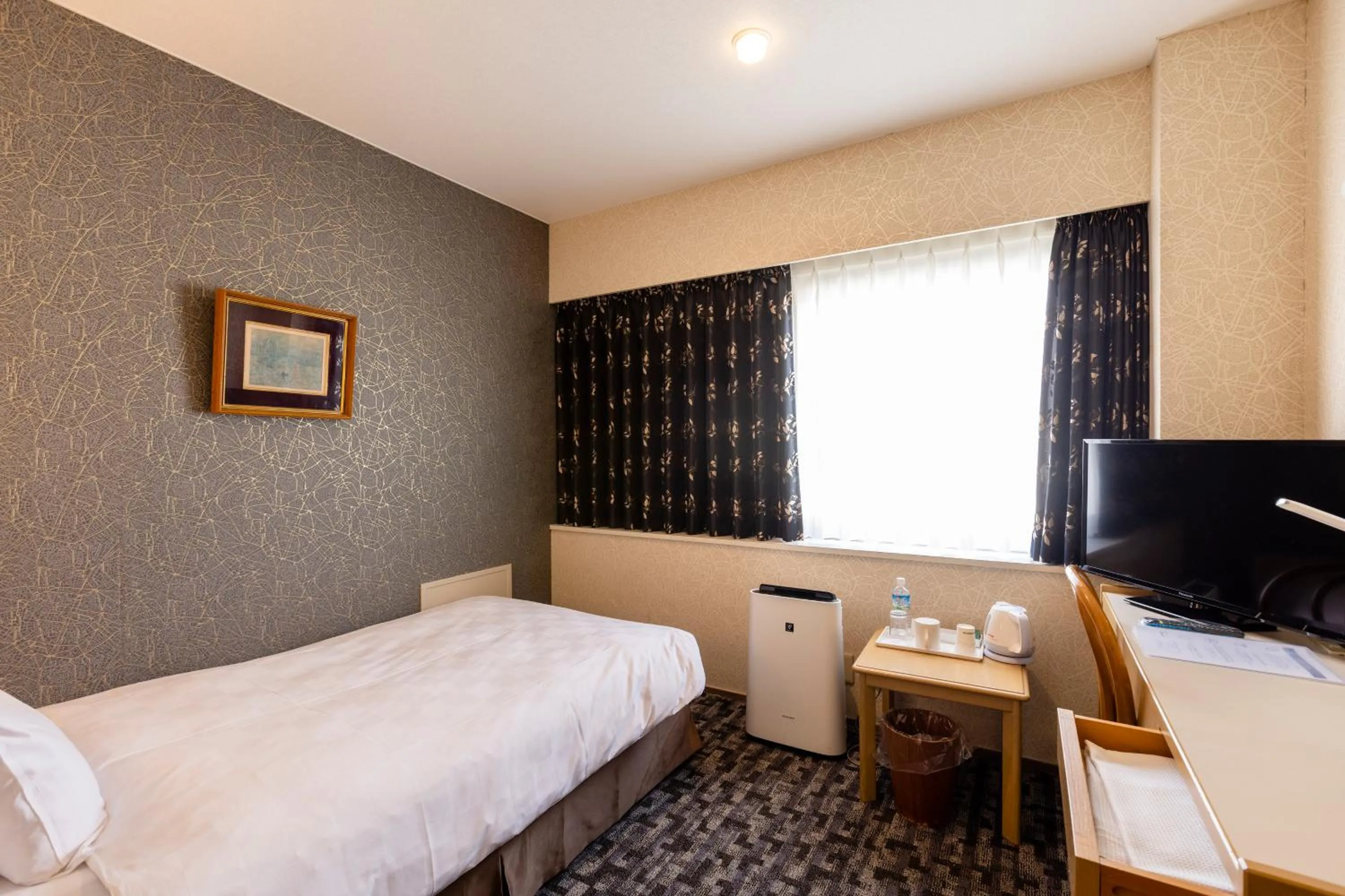 Photo of the whole room, Bed in Yamagata Grand Hotel