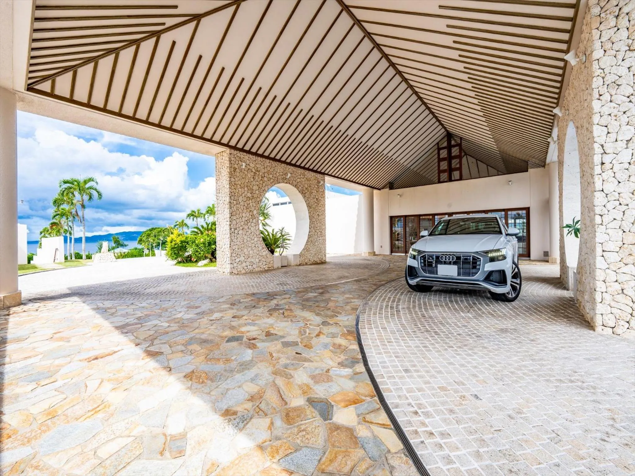Facade/entrance in Oriental Hills Okinawa