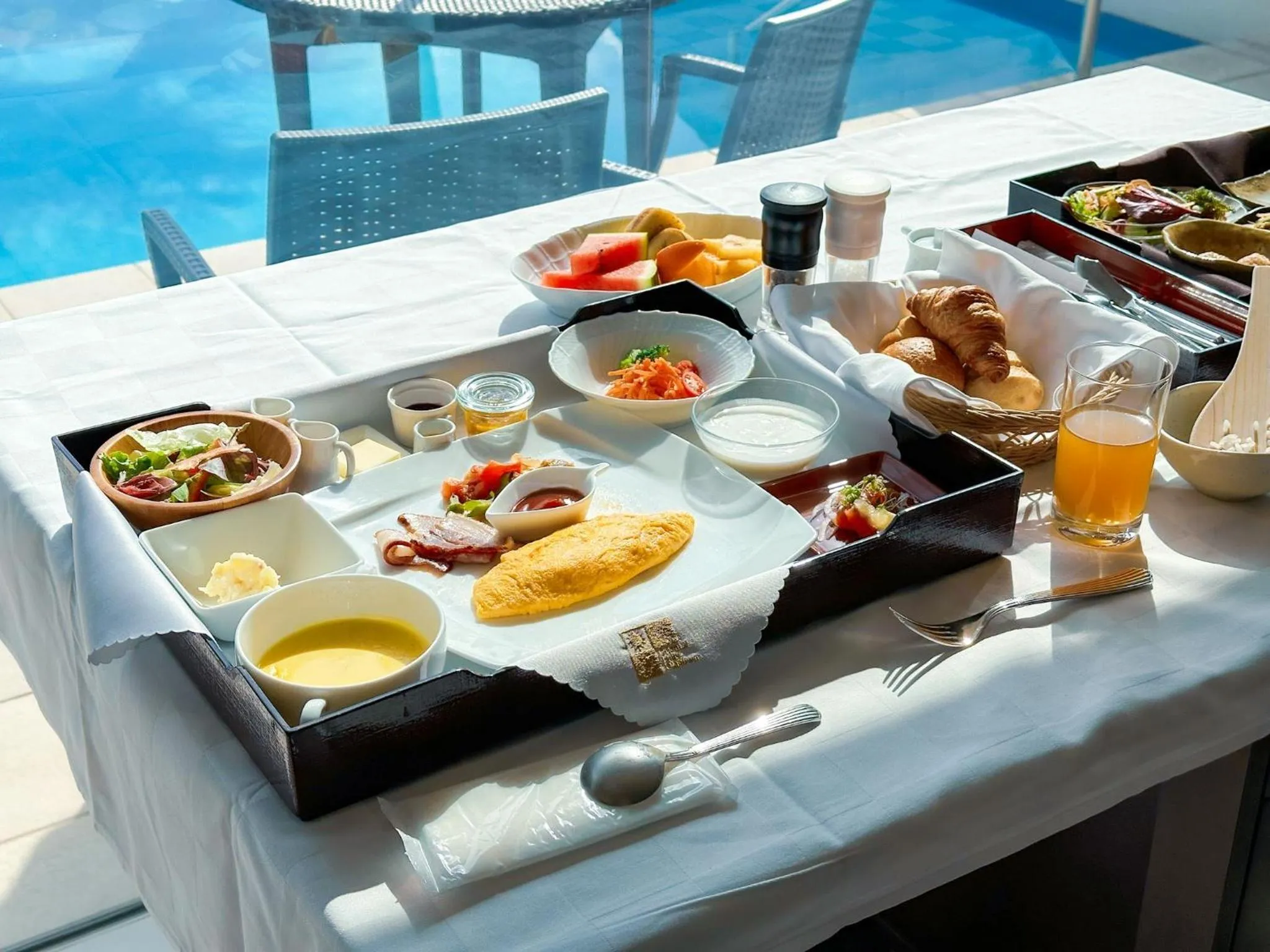 Breakfast in Oriental Hills Okinawa