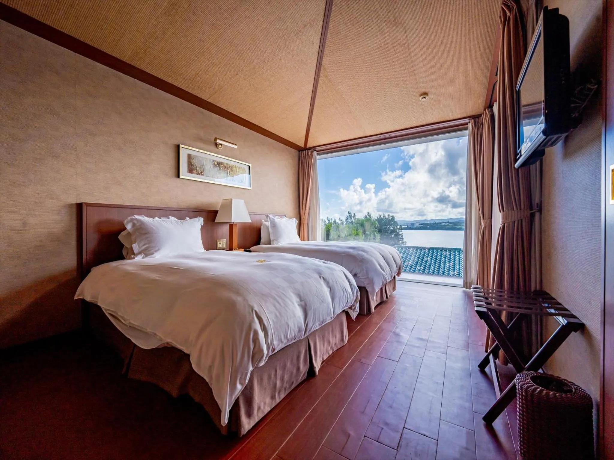 Bed in Oriental Hills Okinawa