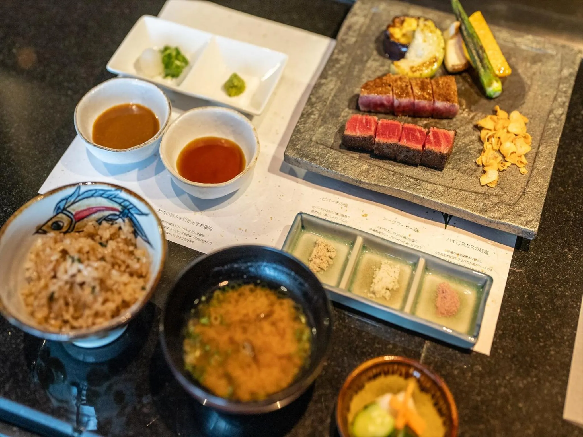 Dinner in Oriental Hills Okinawa