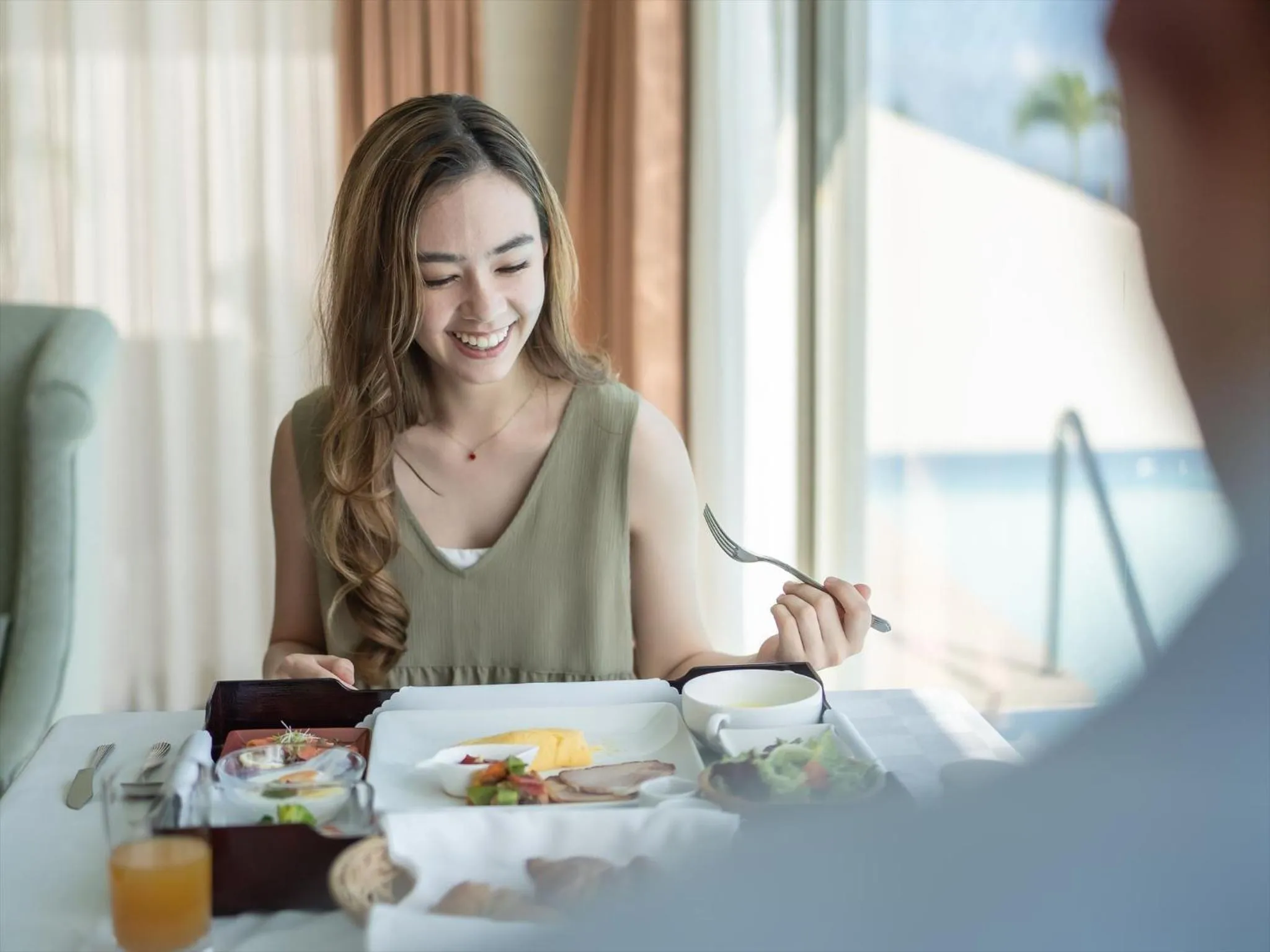 Breakfast in Oriental Hills Okinawa