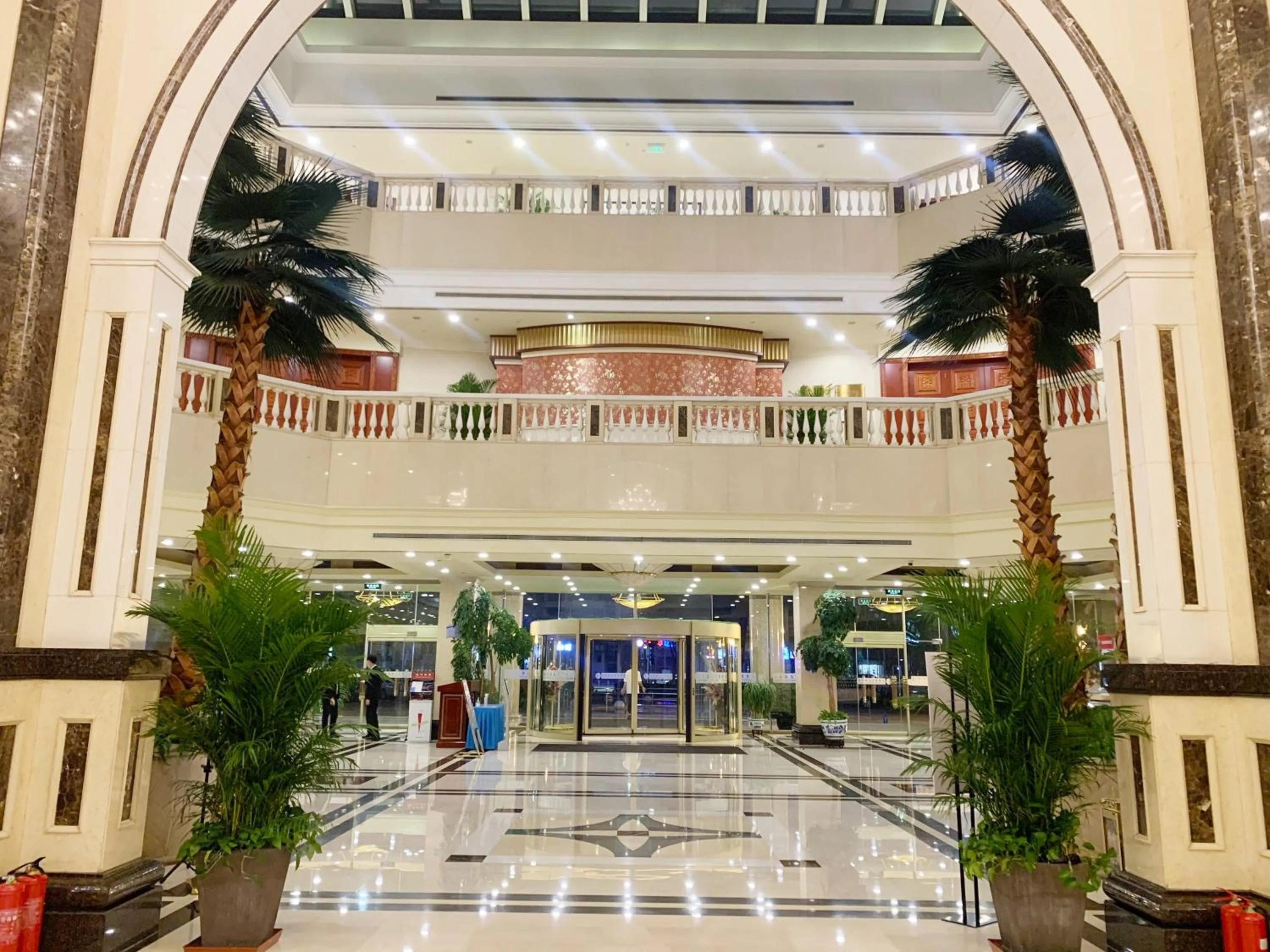 Lobby or reception in Beijing Asia Pacific Garden Hotel