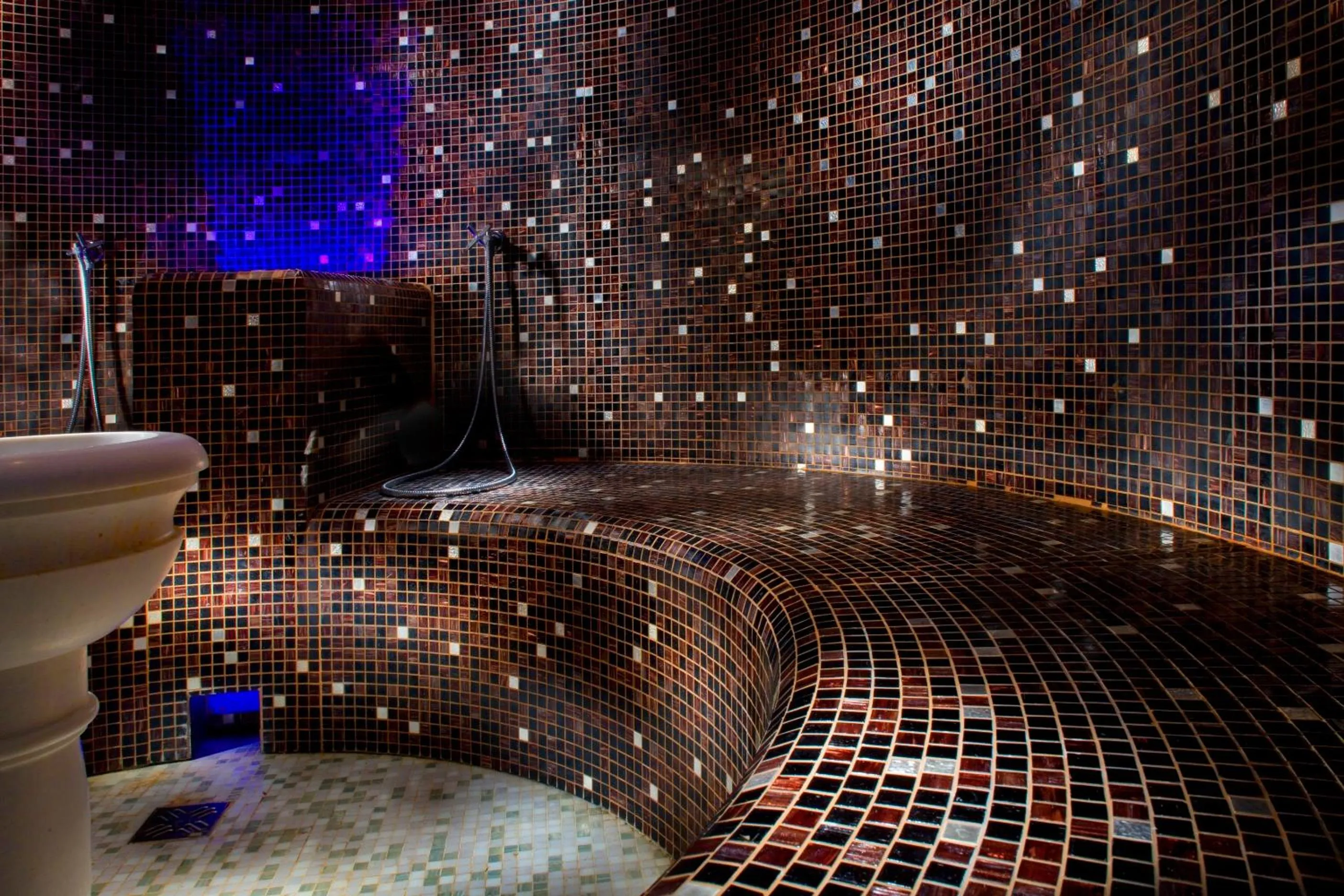 Steam room in Park Hotel Ville Montefiori