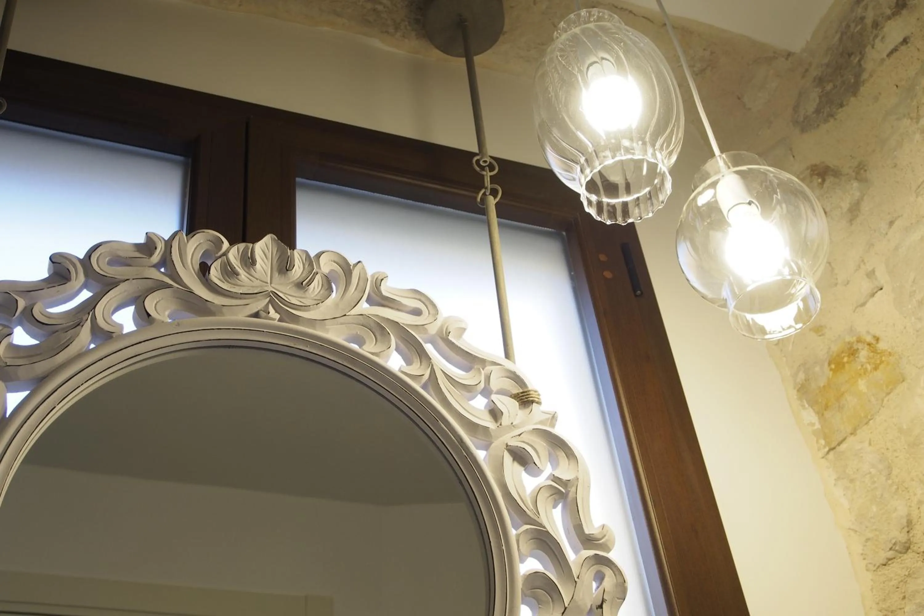 Decorative detail in Terrazzani Suite