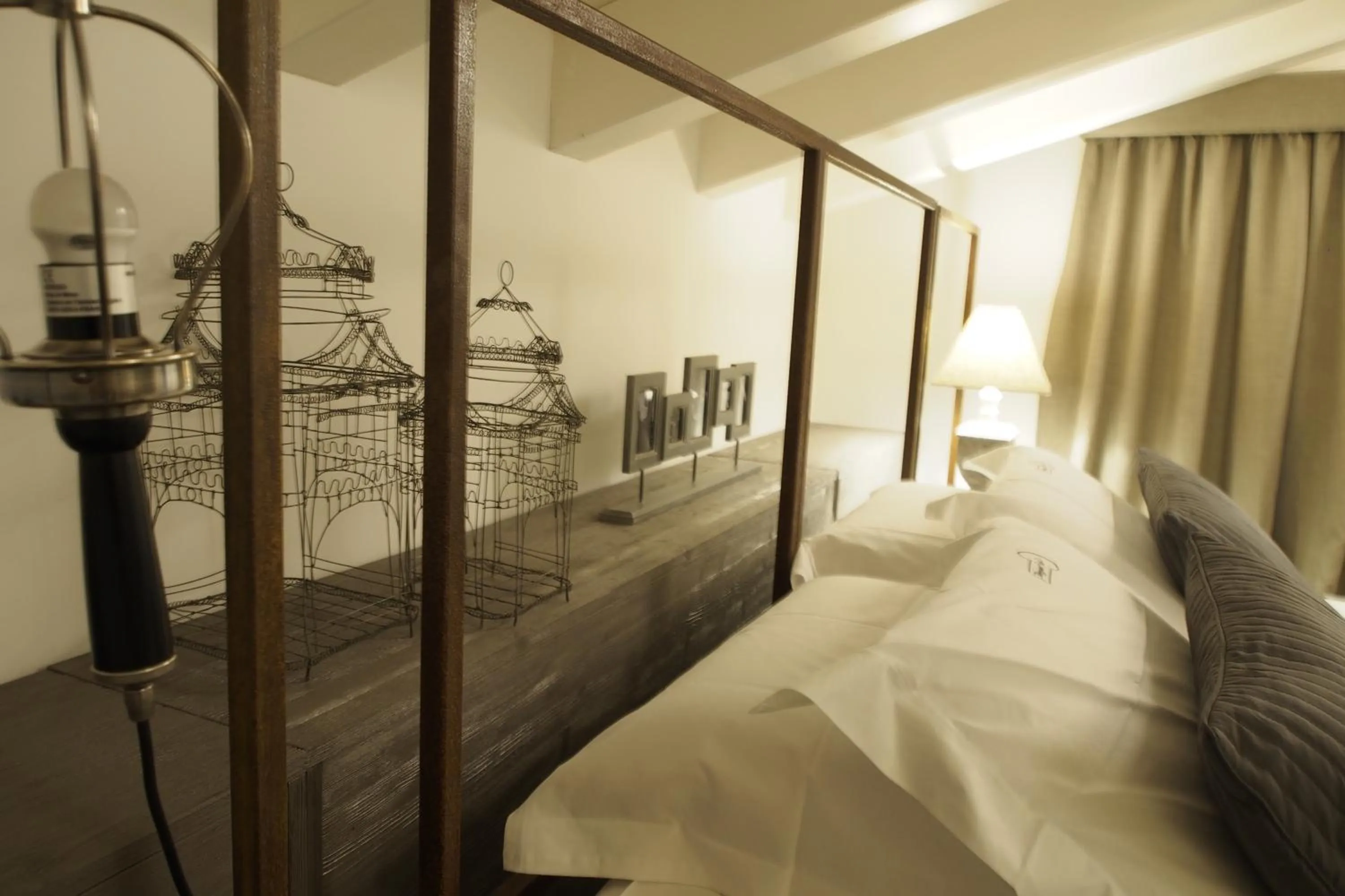 Bed in Terrazzani Suite