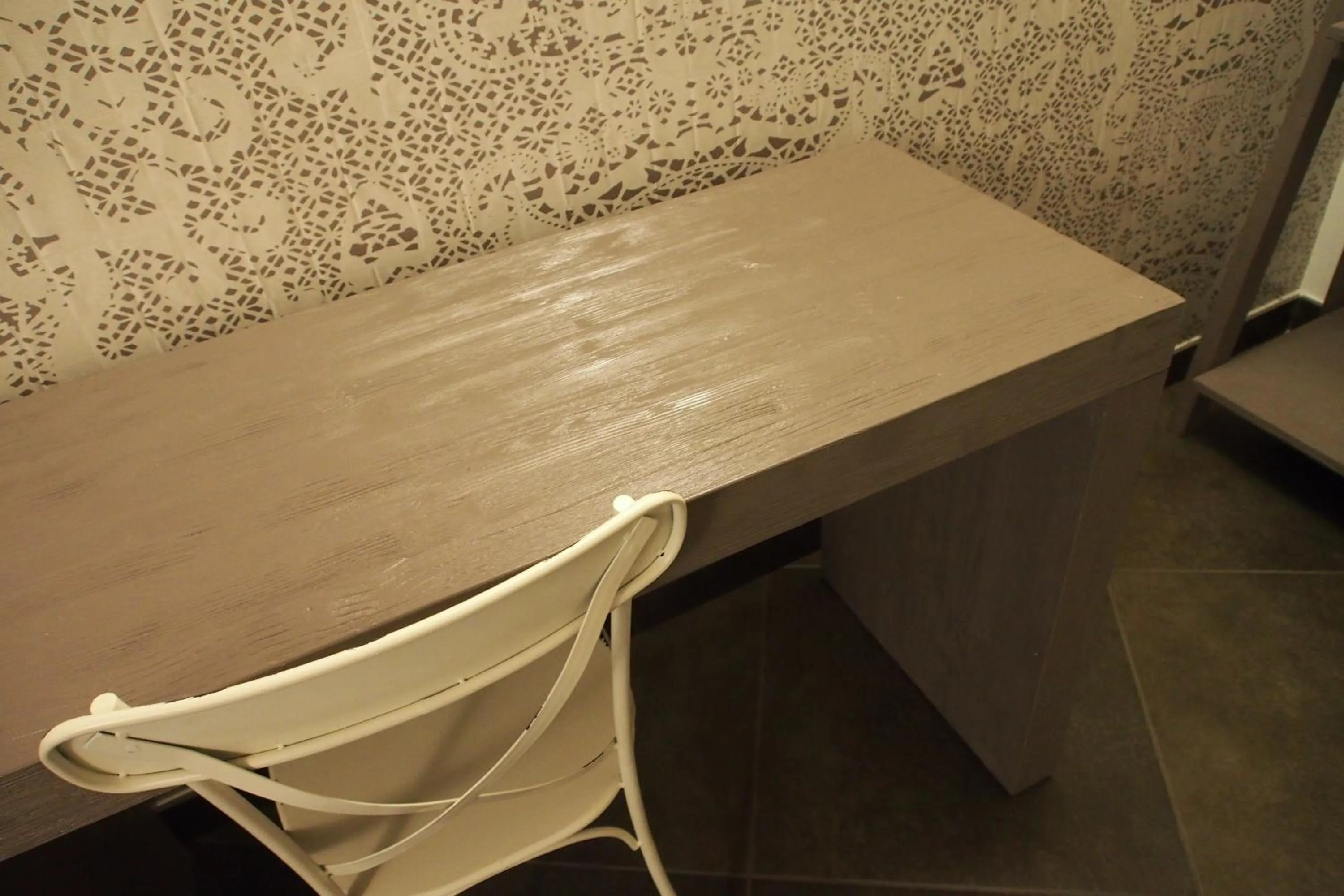 Decorative detail in Terrazzani Suite